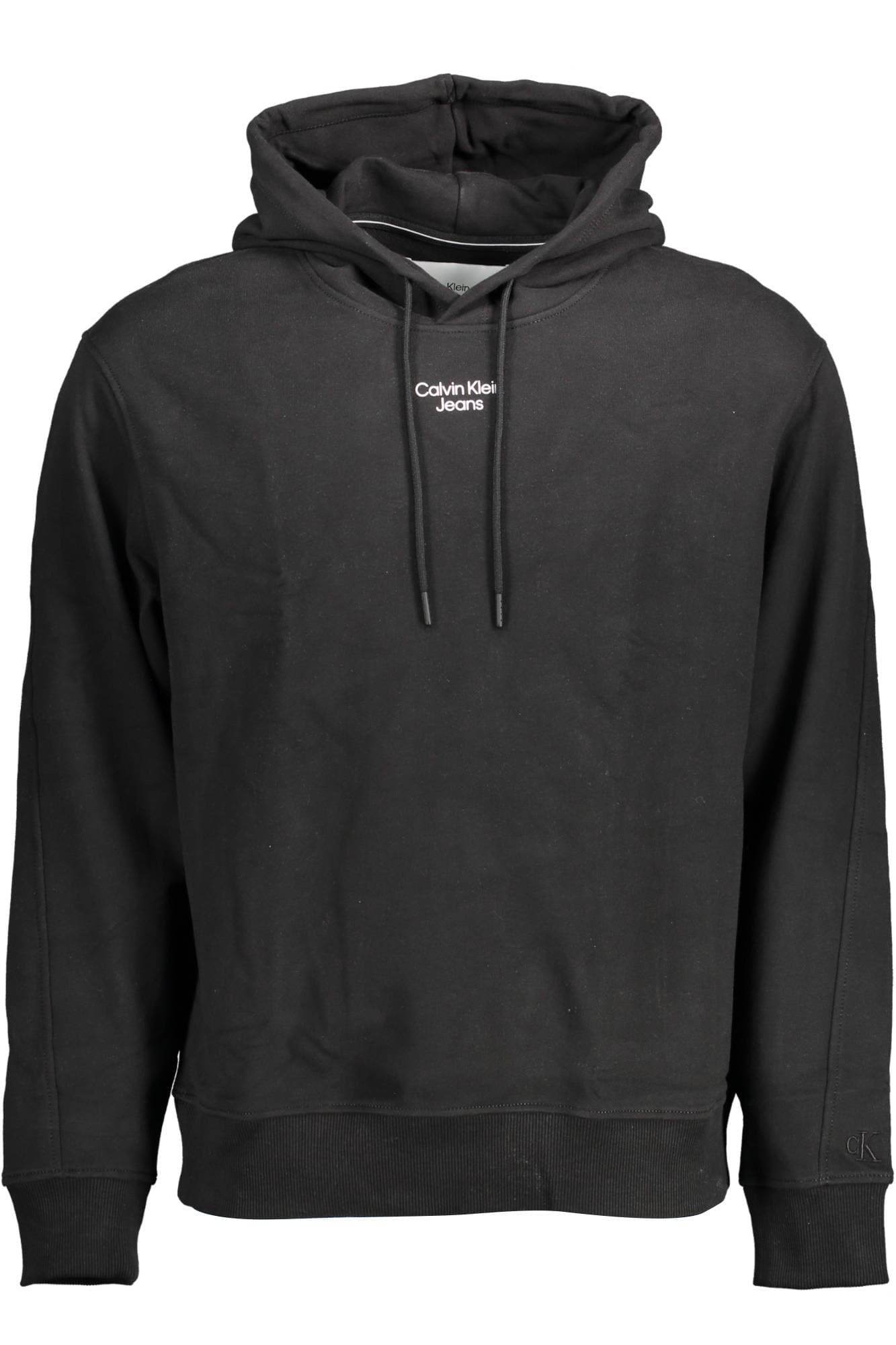 CALVIN KLEIN FELPA SENZA ZIP UOMO NERO