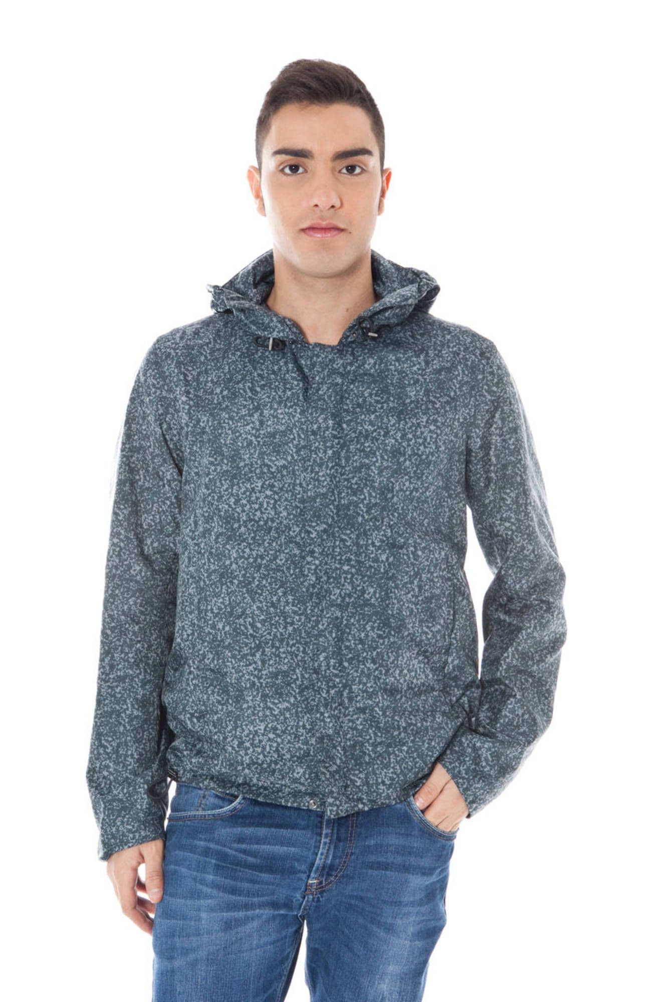 CALVIN KLEIN GIACCA SPORTIVA UOMO GRIGIO
