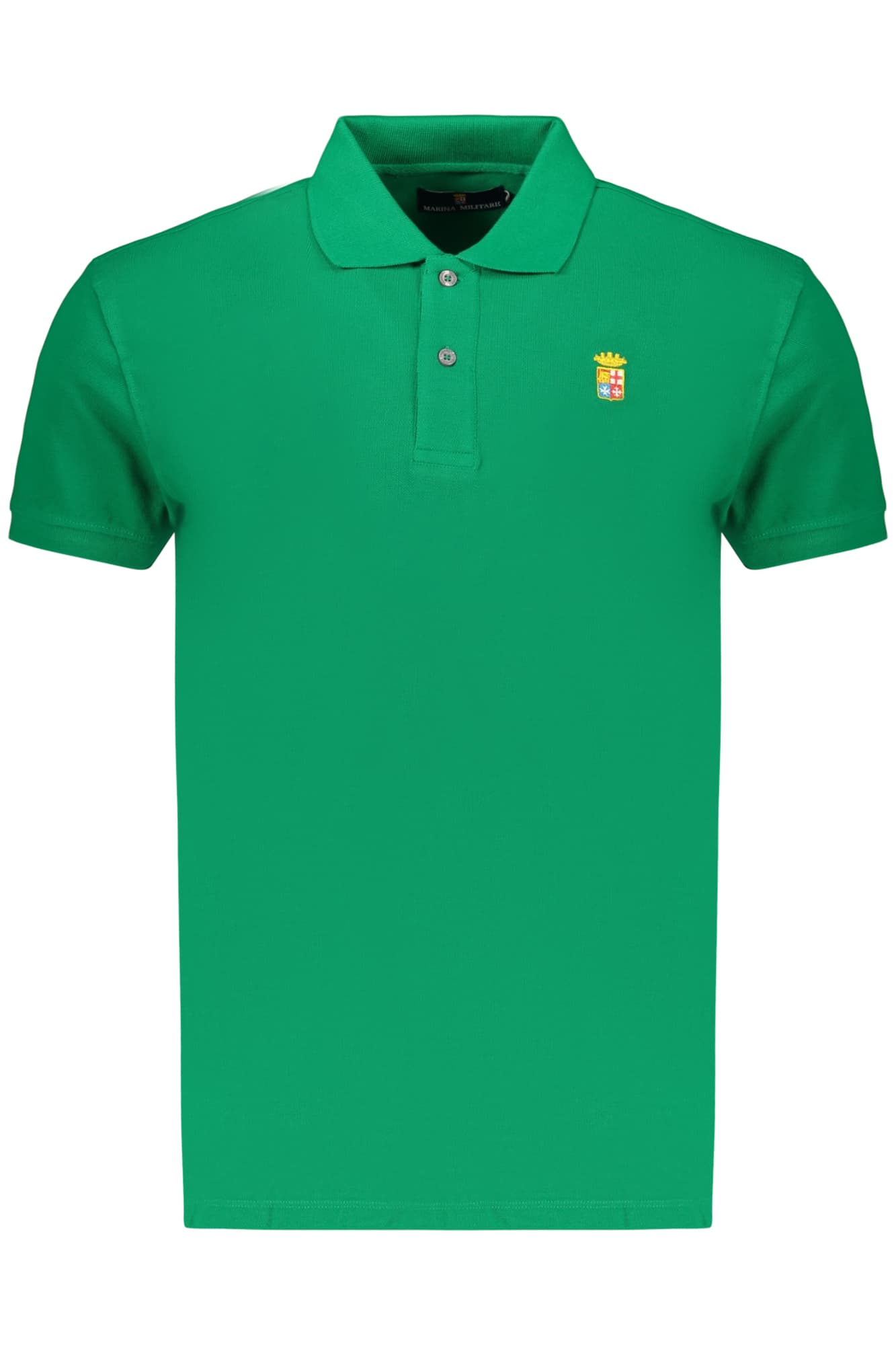 MARINA MILITARE POLO MANICHE CORTE UOMO VERDE