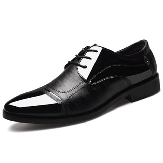 Scarpe Casual in Pelle Morbida da Uomo Business - Miniatura 4