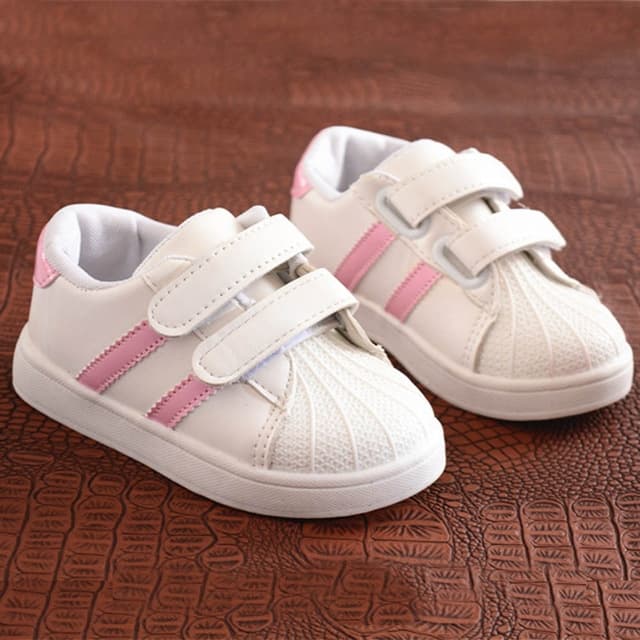 Shell Head Sneakers Casual Shoes for Children, Shoe Size:27(Pink)