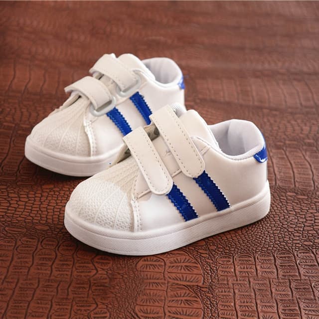 Shell Head Sneakers Casual Shoes for Children, Shoe Size:28(Blue)