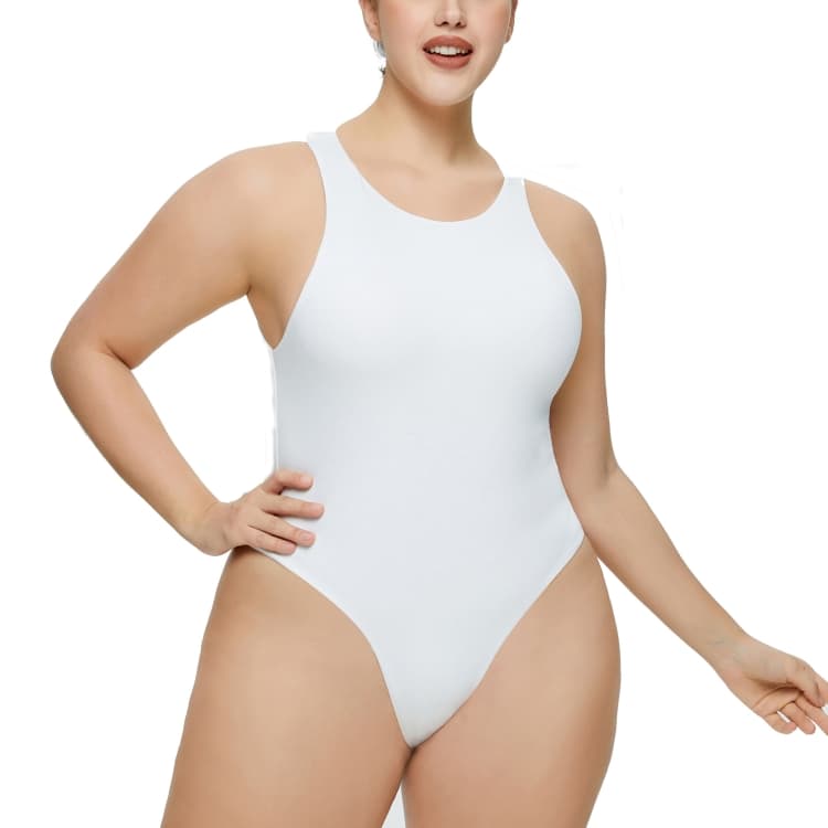 Body Jumpsuit Seducente Senza Maniche e Slim per Donna - Miniatura 2