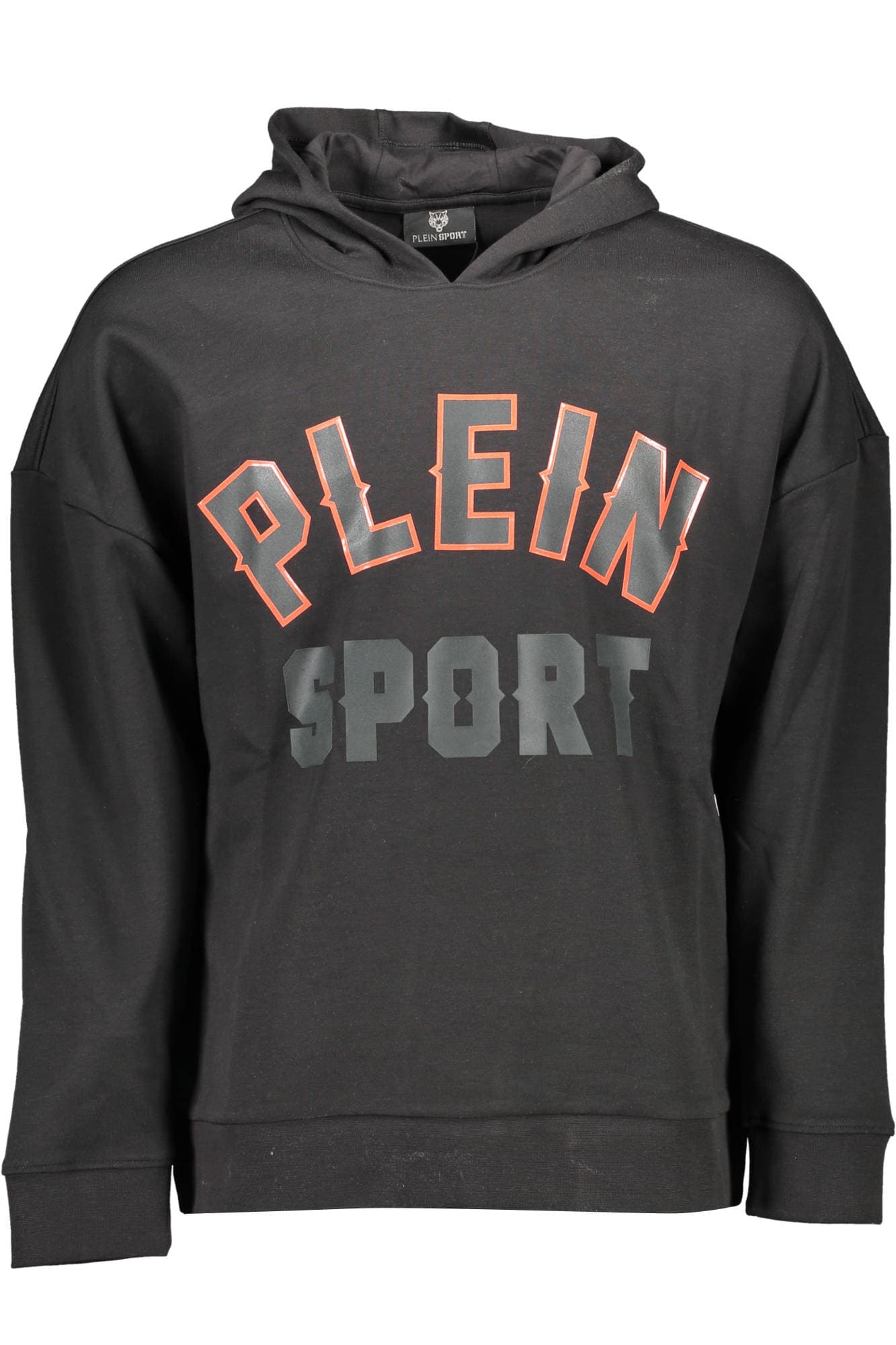 PLEIN SPORT FELPA SENZA ZIP UOMO NERO