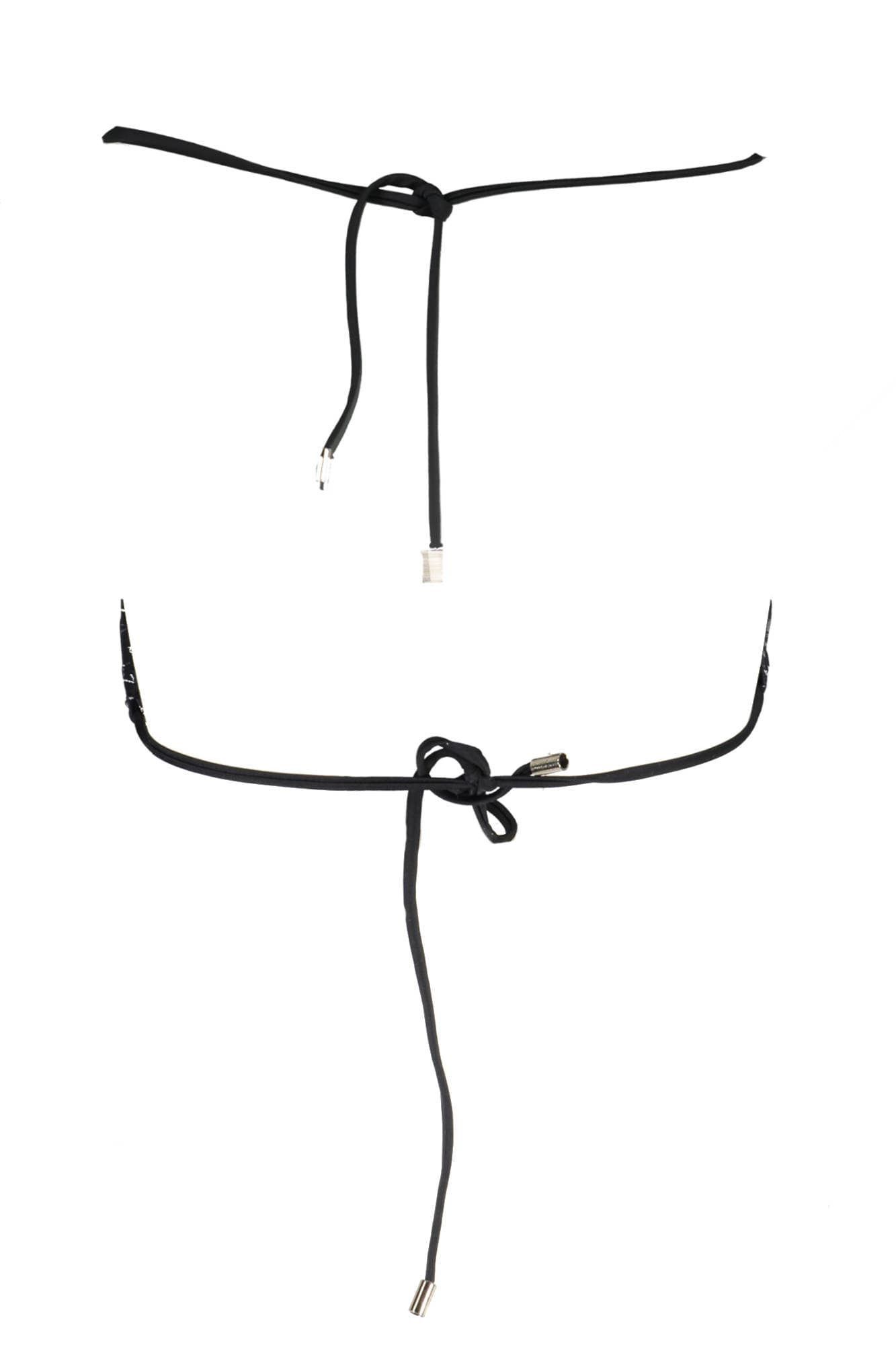 KARL LAGERFELD COSTUME PARTE SOPRA DONNA NERO - Miniatura 2