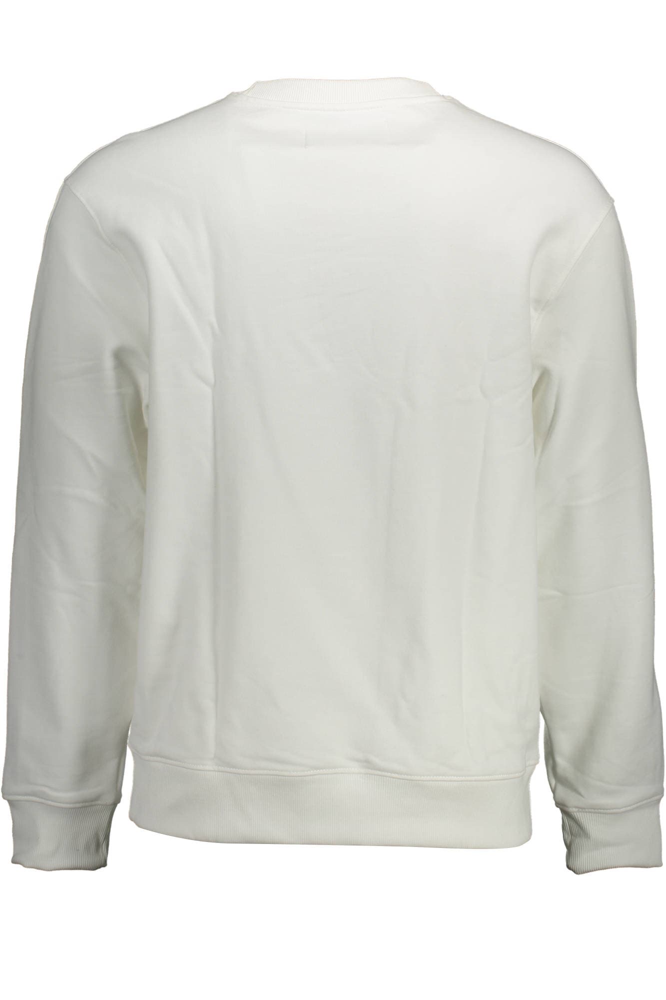 CALVIN KLEIN FELPA SENZA ZIP UOMO BIANCO - Miniatura 2