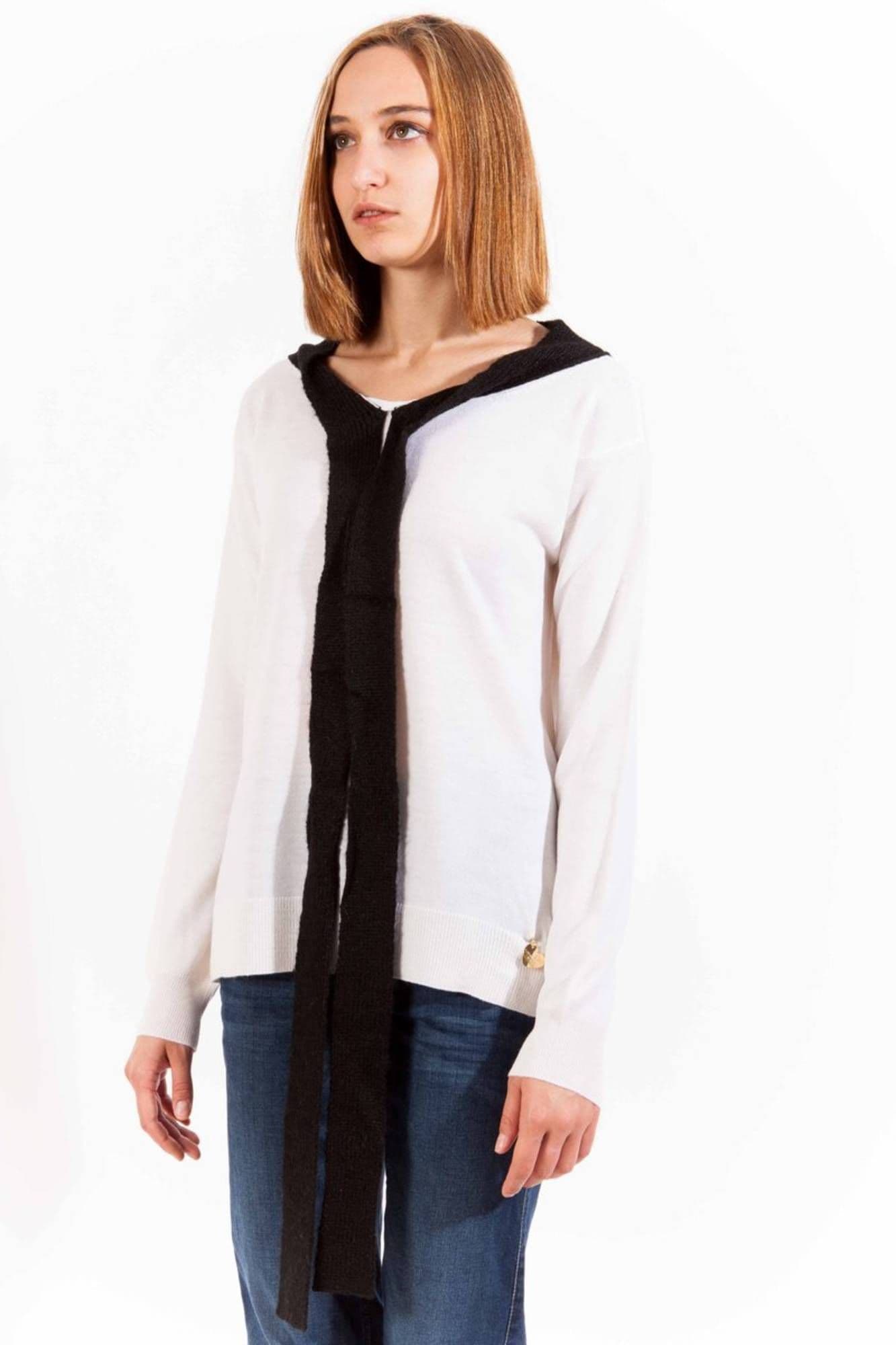 LOVE MOSCHINO MAGLIA DONNA BIANCO - Miniatura 3