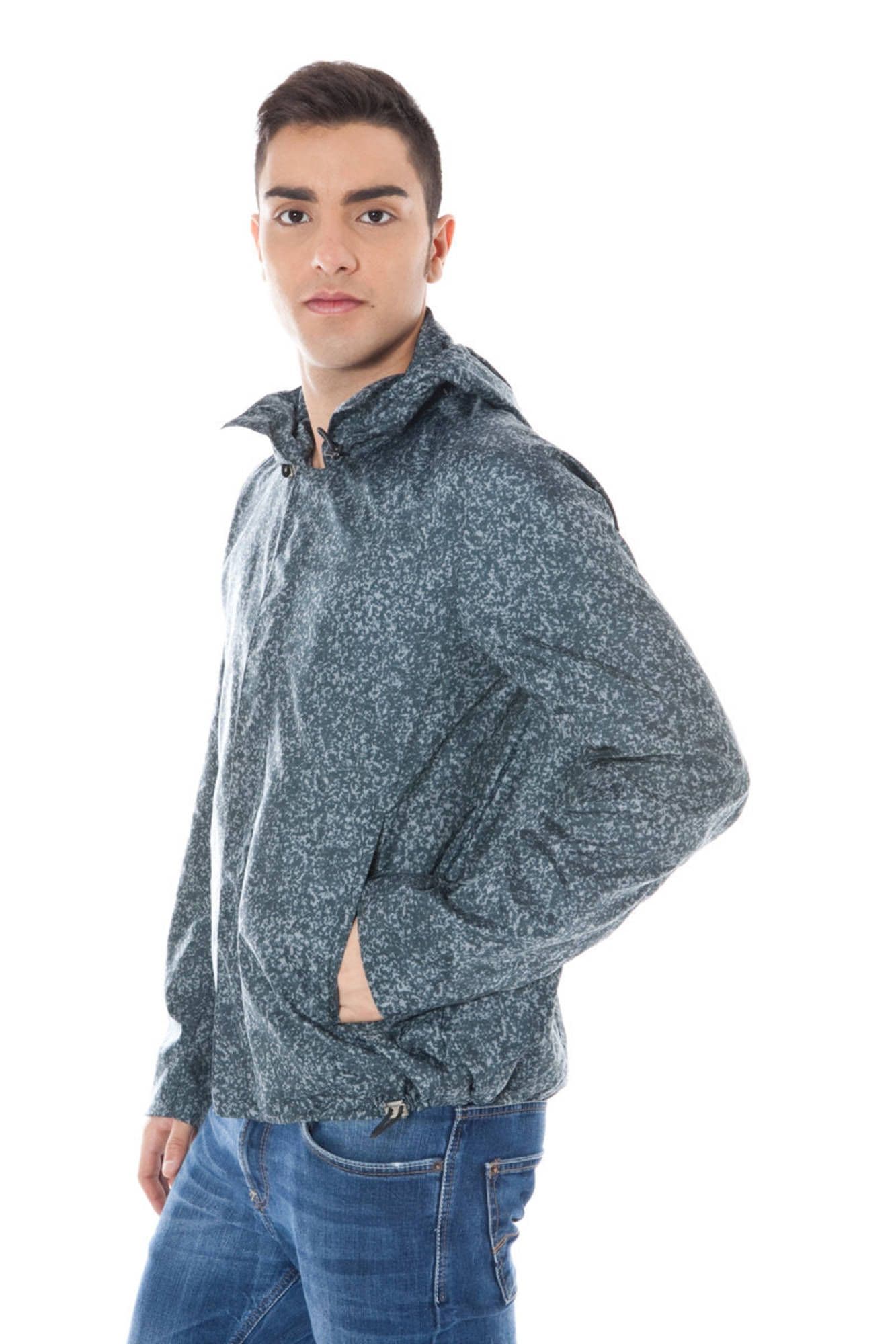 CALVIN KLEIN GIACCA SPORTIVA UOMO GRIGIO - Miniatura 2
