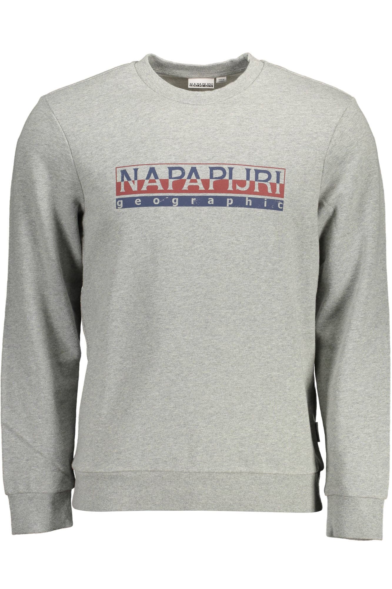 NAPAPIJRI FELPA SENZA ZIP UOMO GRIGIO