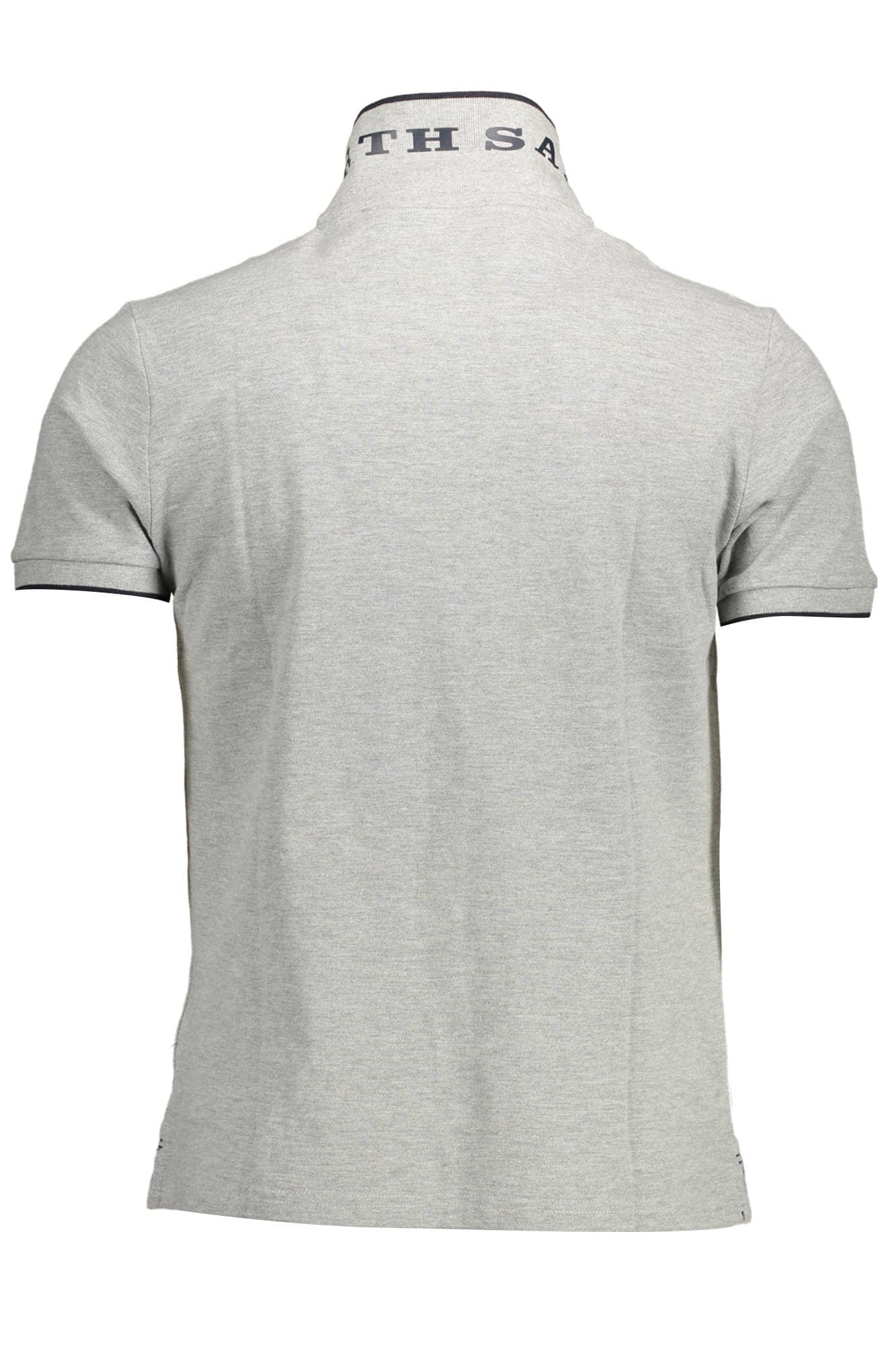 NORTH SAILS POLO MANICHE CORTE UOMO GRIGIO - Miniatura 3