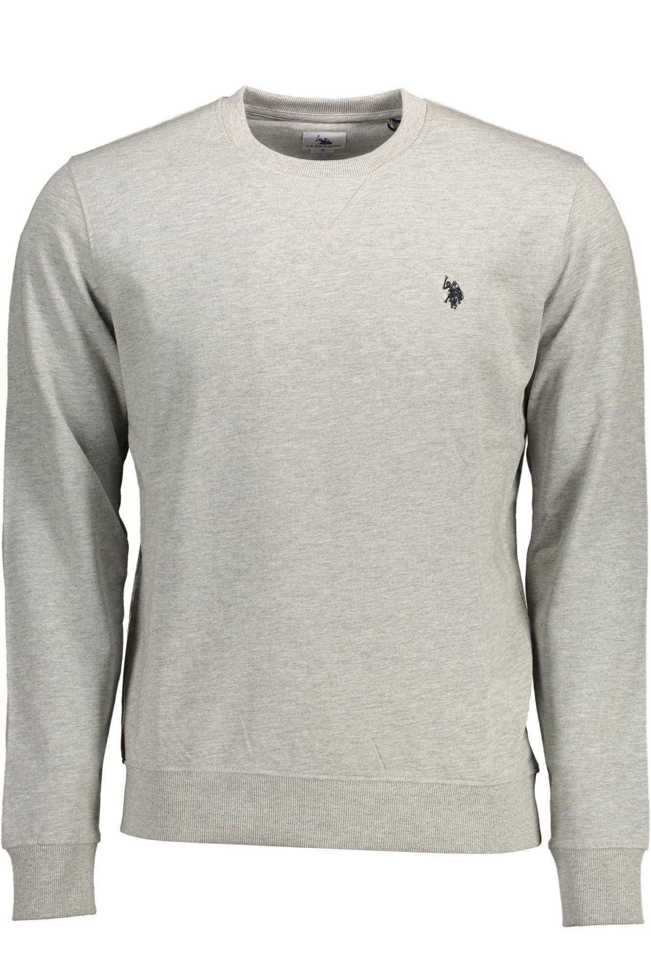 U.S. POLO ASSN. FELPA SENZA ZIP UOMO GRIGIO
