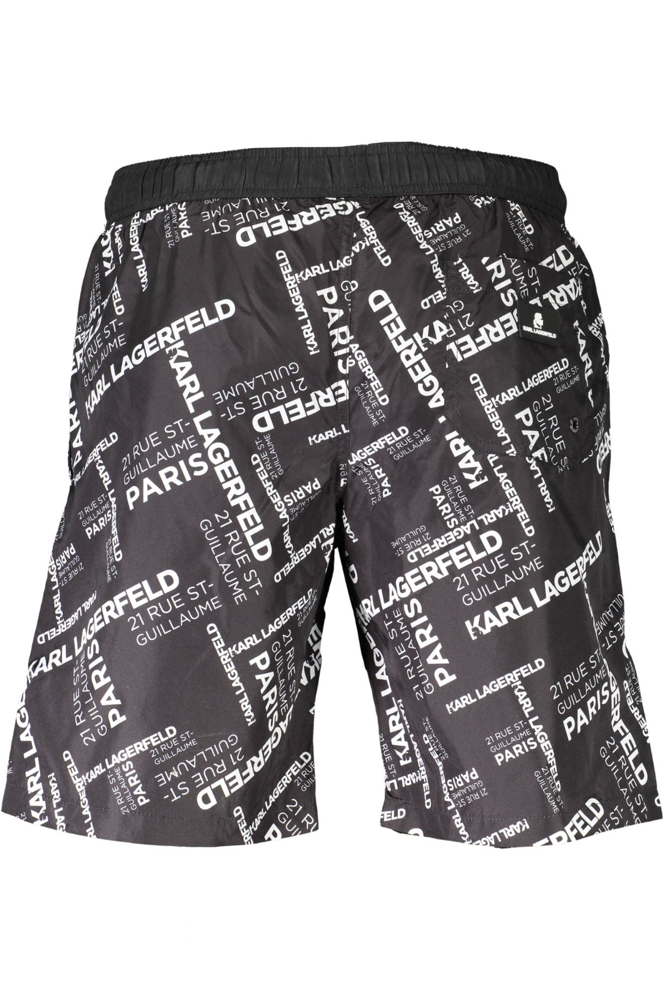 KARL LAGERFELD BEACHWEAR COSTUME PARTE SOTTO UOMO NERO - Miniatura 2