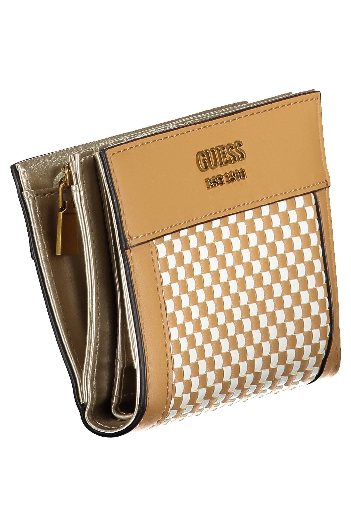 GUESS JEANS PORTAFOGLIO DONNA MARRONE - Miniatura 3