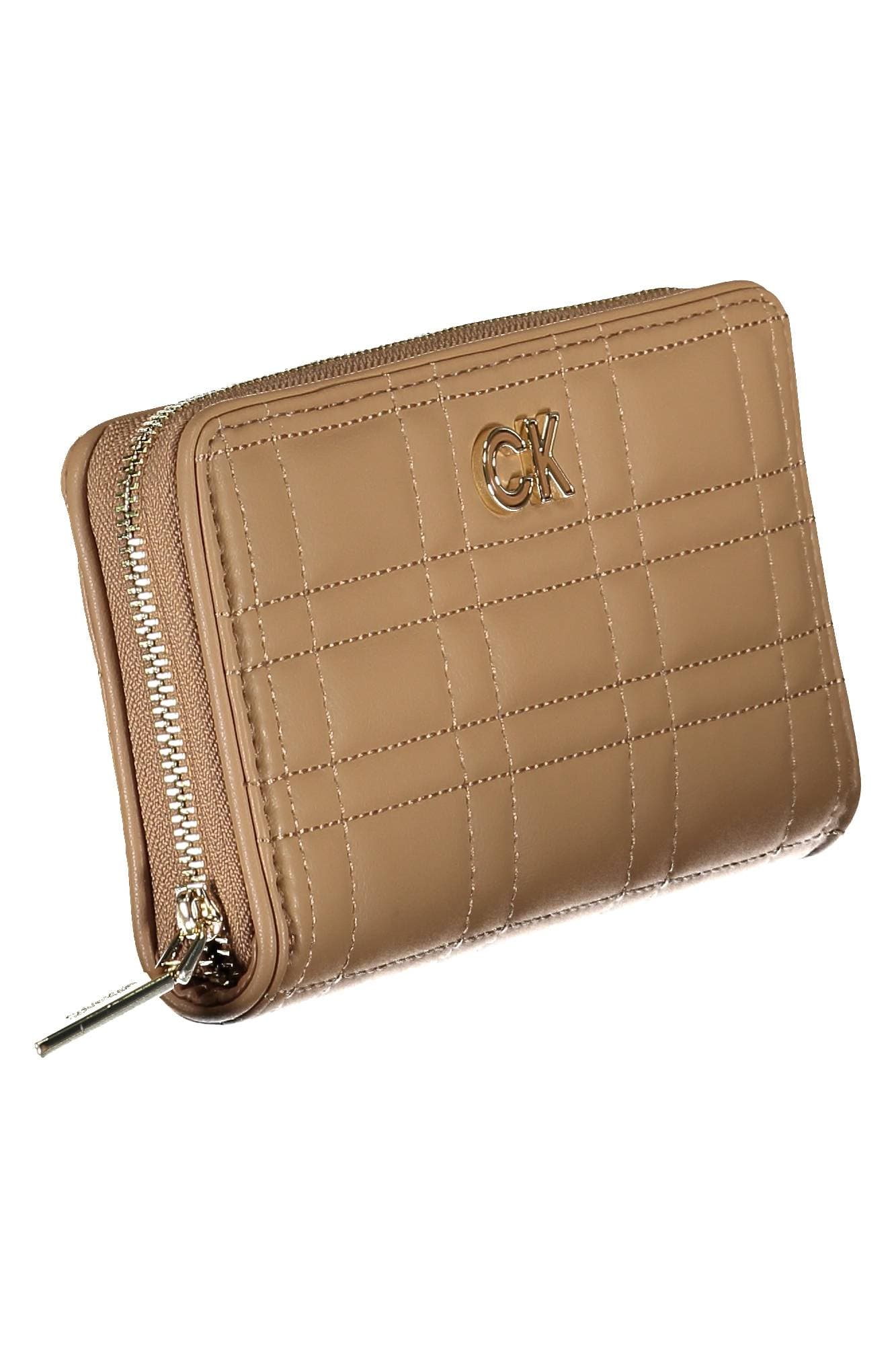 CALVIN KLEIN PORTAFOGLIO DONNA BEIGE - Miniatura 3