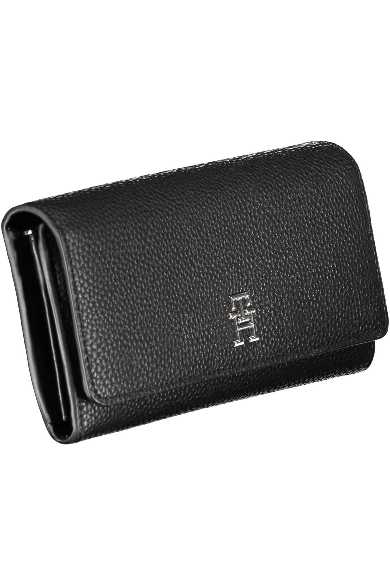 TOMMY HILFIGER PORTAFOGLIO DONNA NERO - Miniatura 3