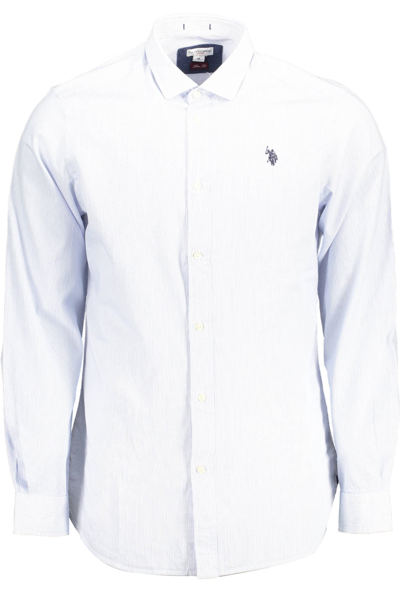 U.S. POLO ASSN. CAMICIA MANICHE LUNGHE UOMO AZZURRO