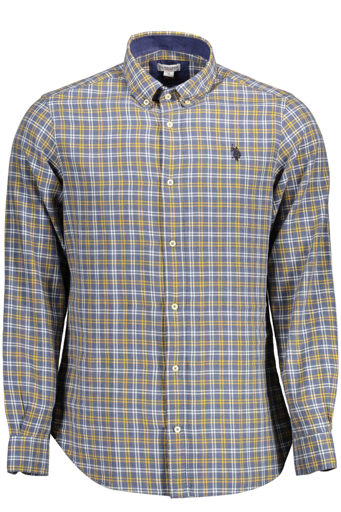 U.S. POLO ASSN. CAMICIA MANICHE LUNGHE UOMO BLU