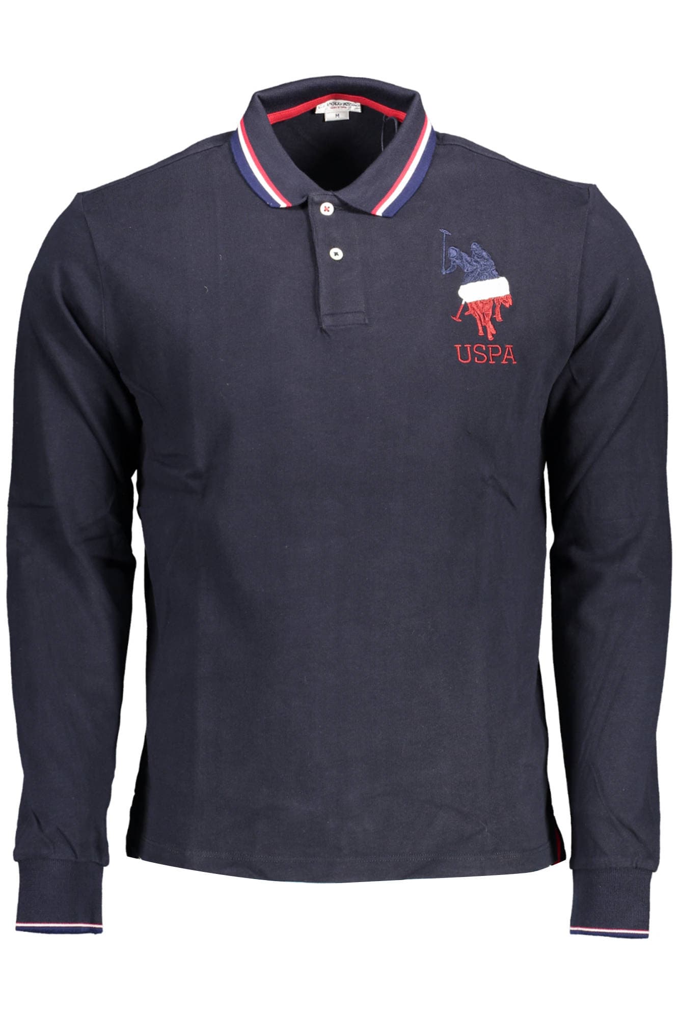 U.S. POLO ASSN. POLO MANICHE LUNGHE UOMO BLU