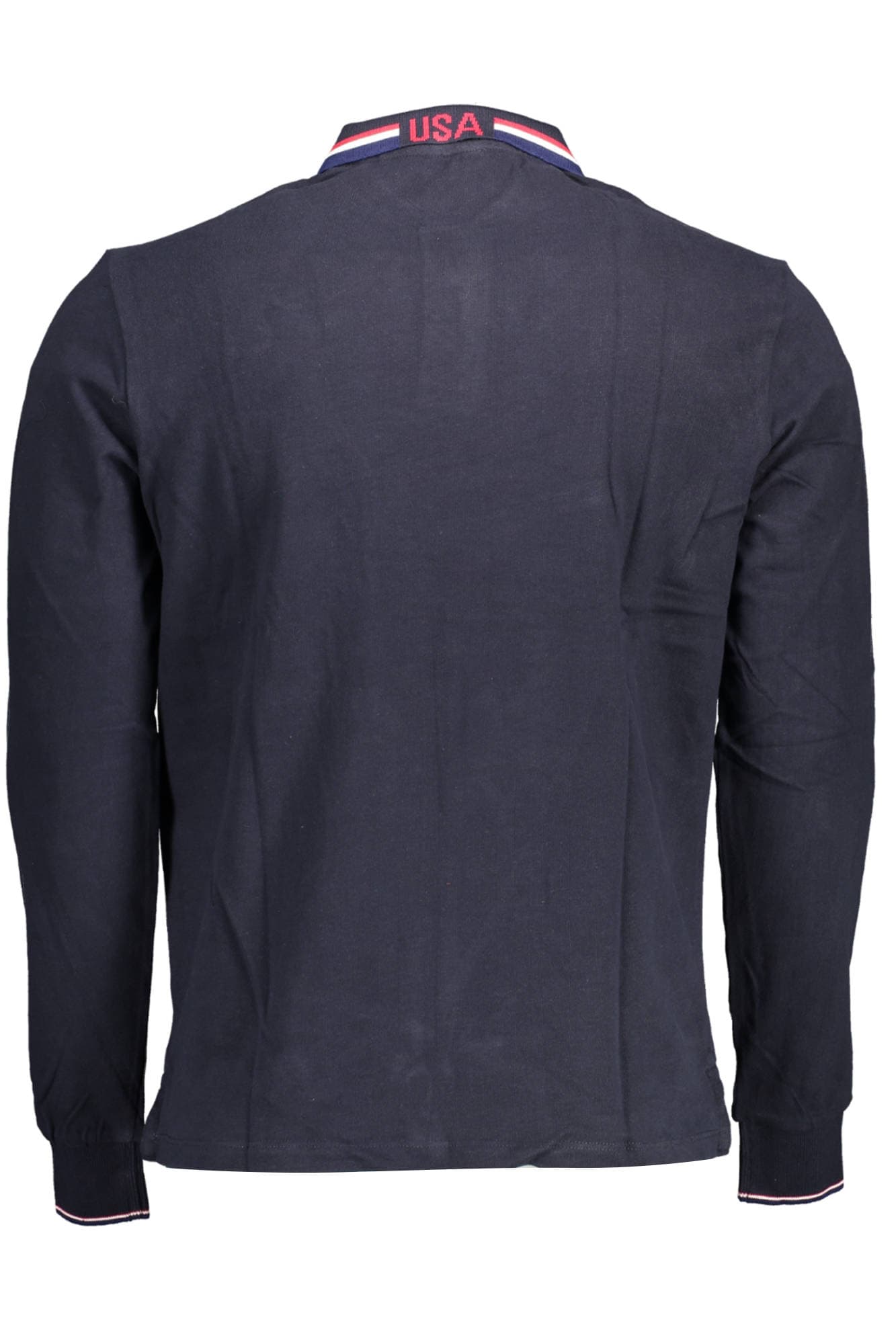 U.S. POLO ASSN. POLO MANICHE LUNGHE UOMO BLU - Miniatura 2