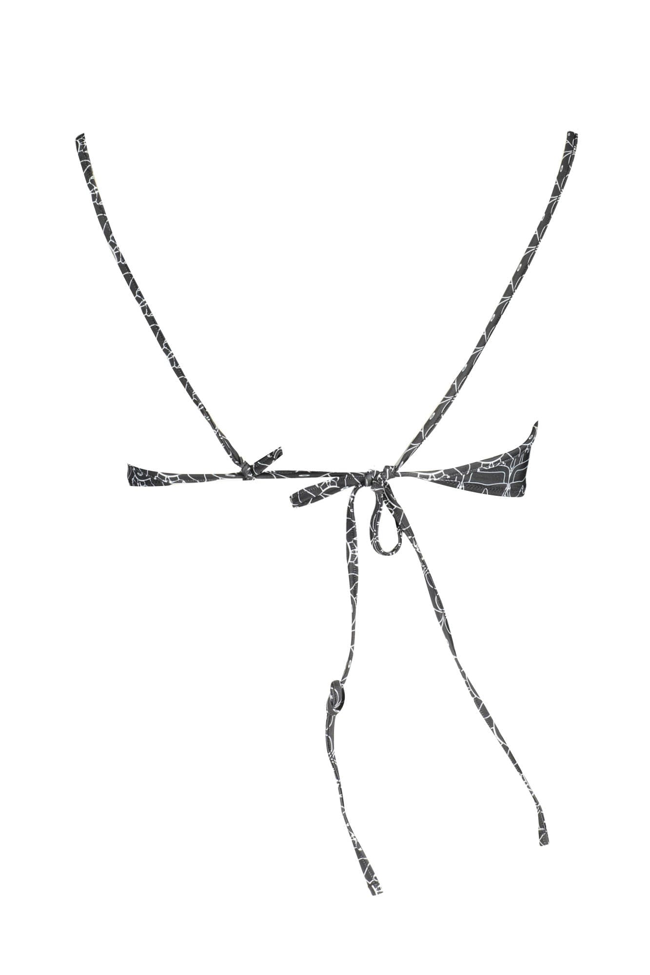 KARL LAGERFELD BEACHWEAR COSTUME PARTE SOPRA DONNA NERO - Miniatura 2