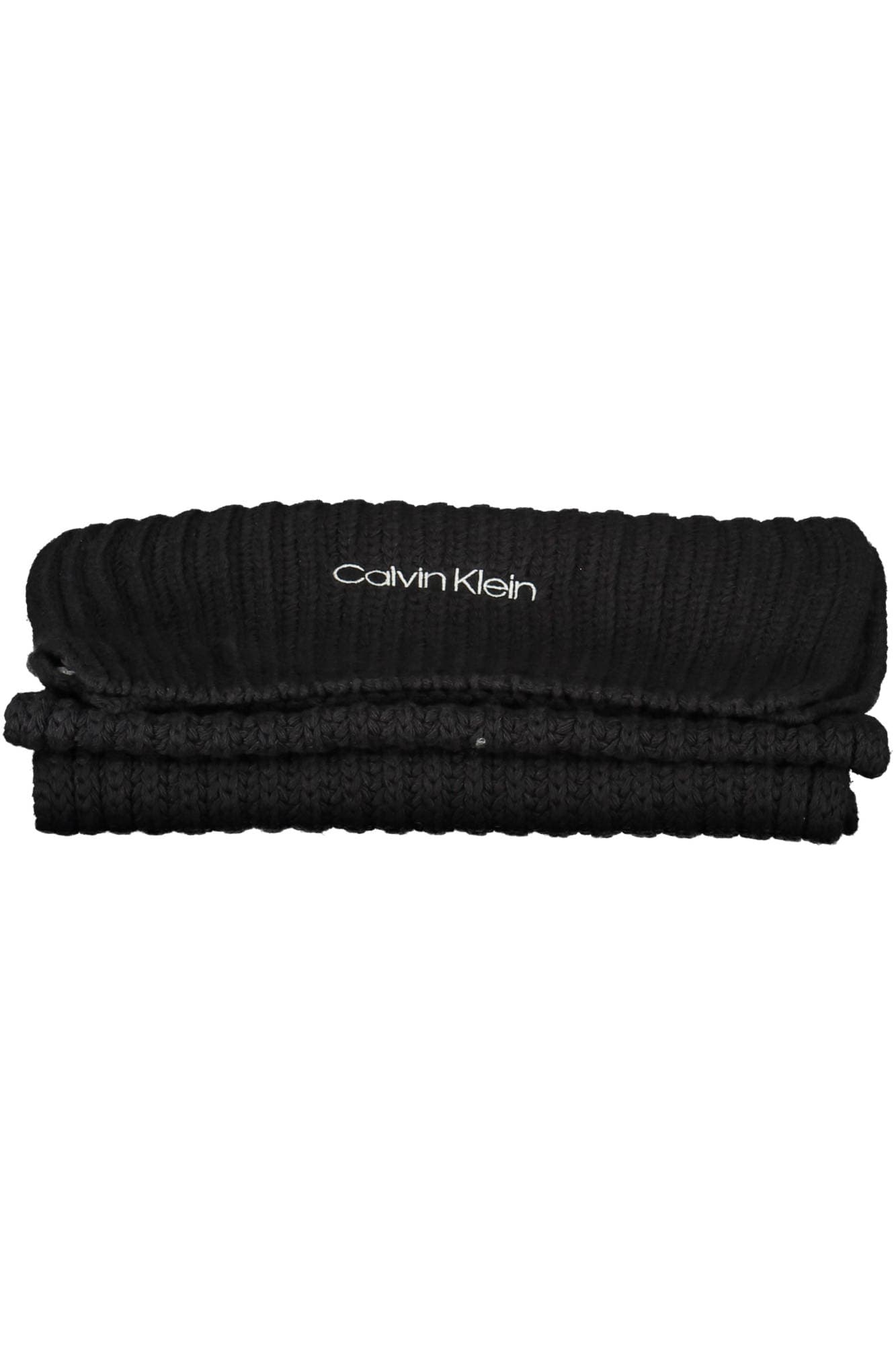 CALVIN KLEIN SCIARPA DONNA NERO - Miniatura 2