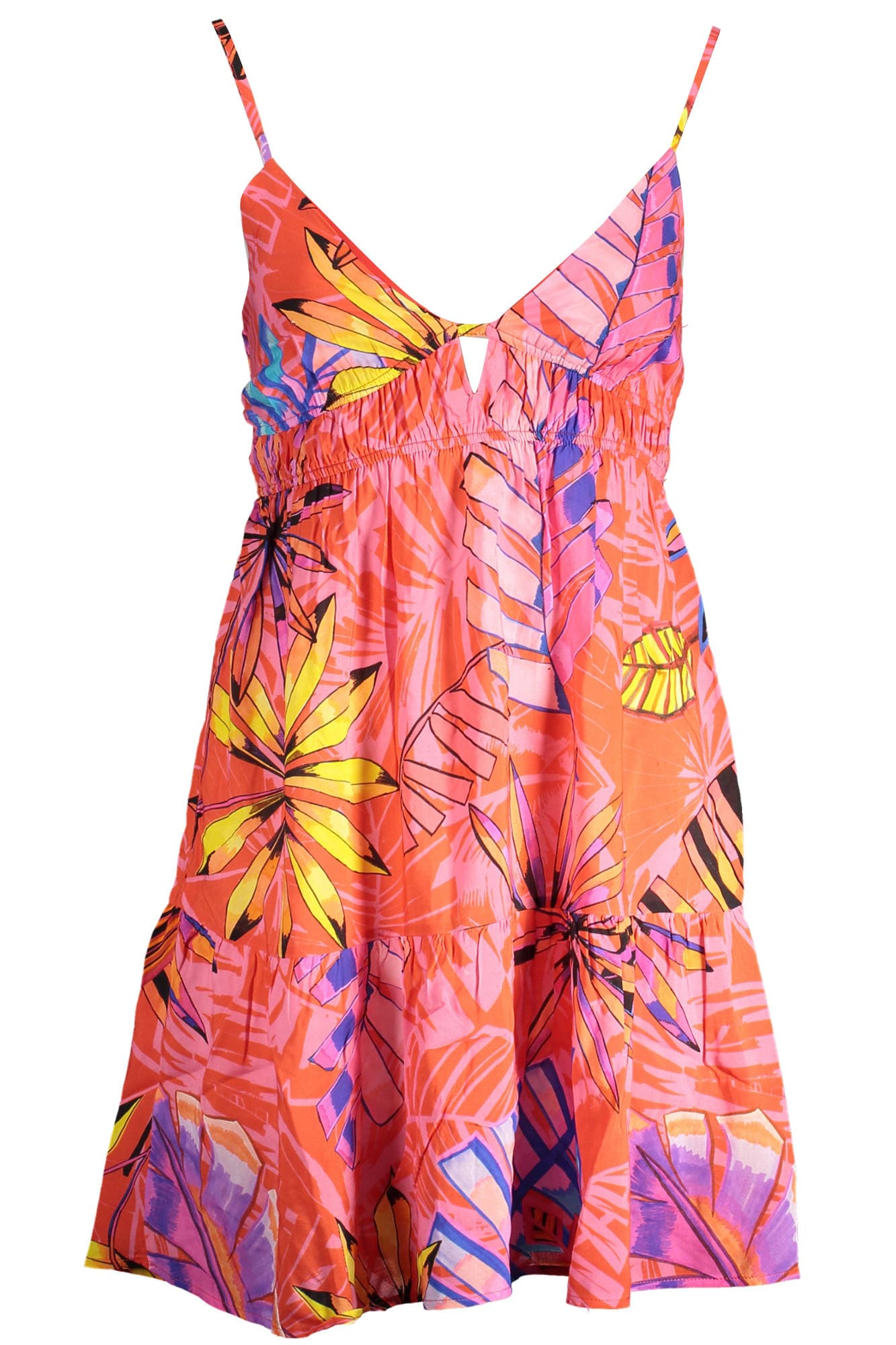 DESIGUAL ABITO CORTO DONNA ROSSO - Miniatura 2
