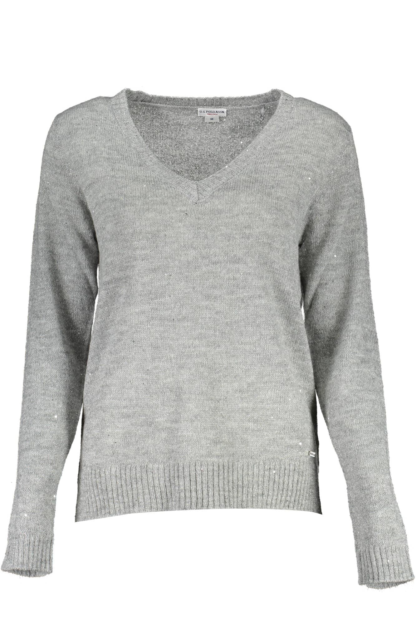 U.S. POLO ASSN. MAGLIONE DONNA ARGENTO