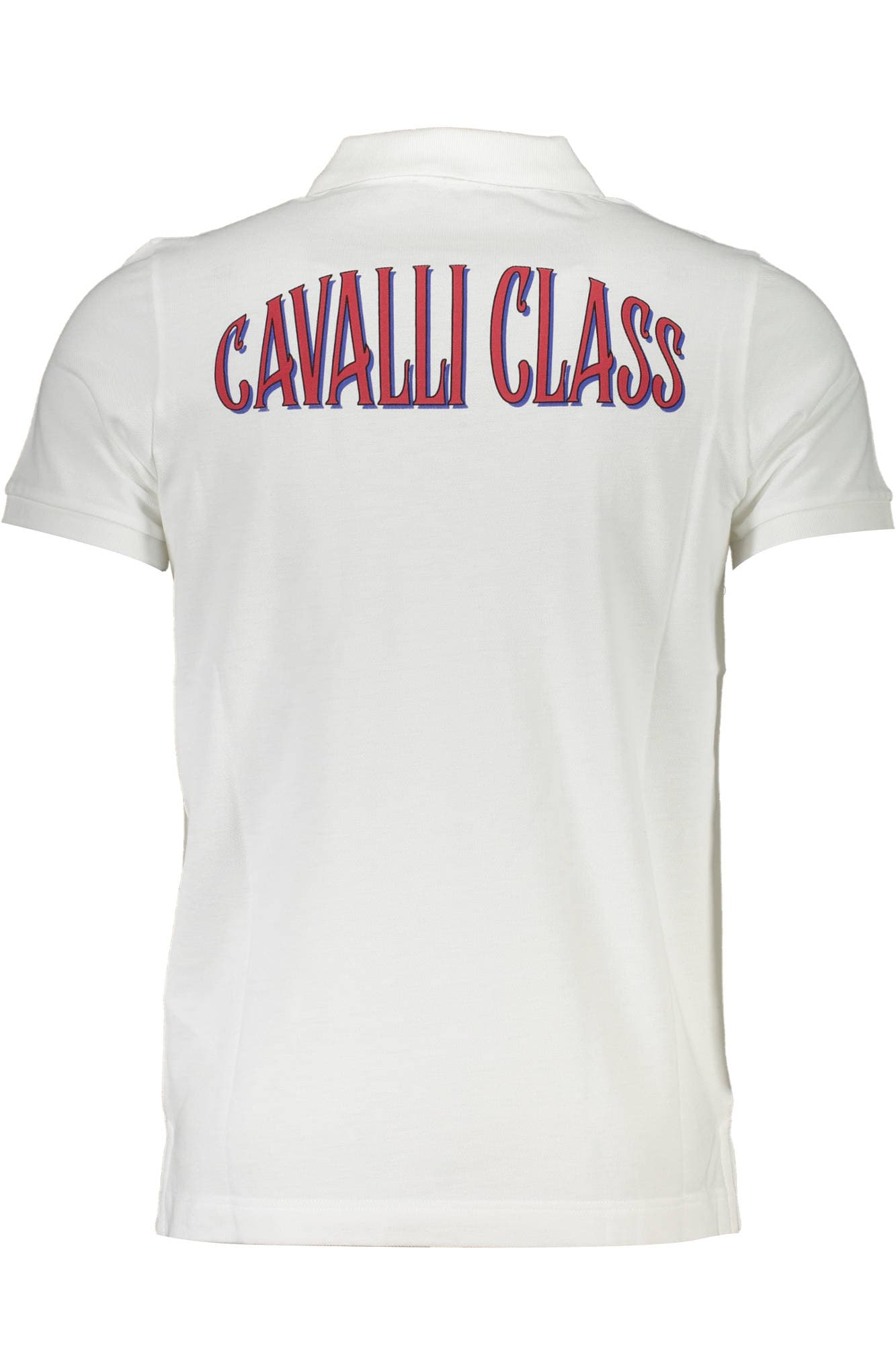 CAVALLI CLASS POLO MANICHE CORTE UOMO BIANCO - Miniatura 2