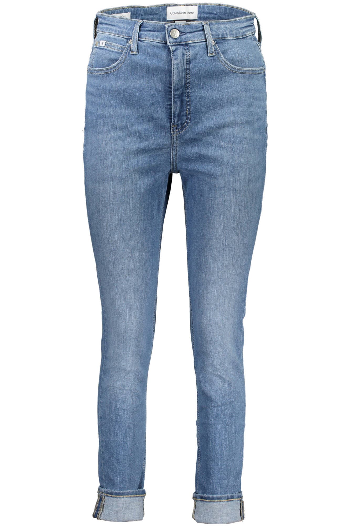 CALVIN KLEIN JEANS DENIM DONNA AZZURRO - Miniatura 3
