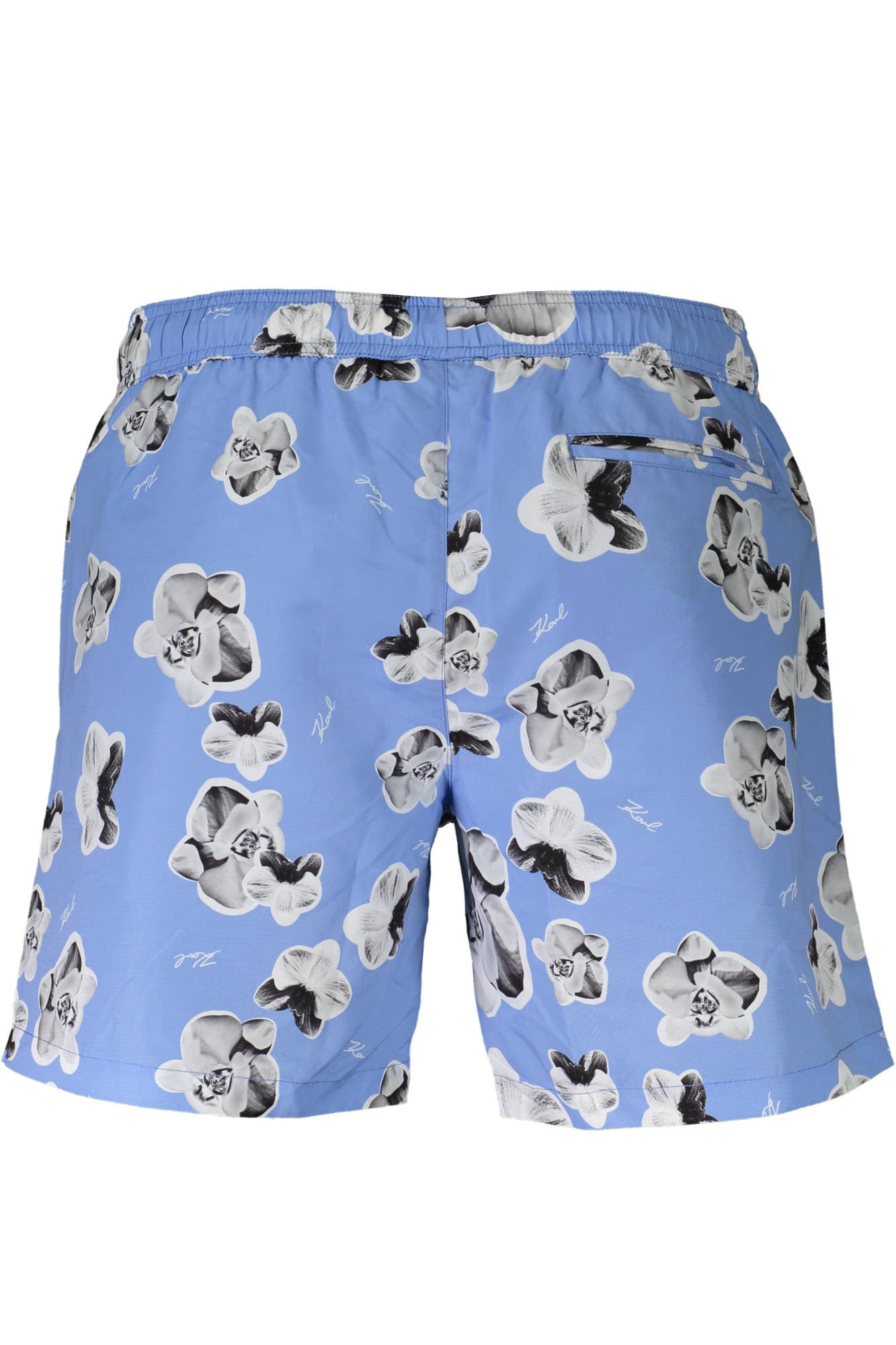 KARL LAGERFELD BEACHWEAR COSTUME PARTE SOTTO UOMO AZZURRO - Miniatura 2