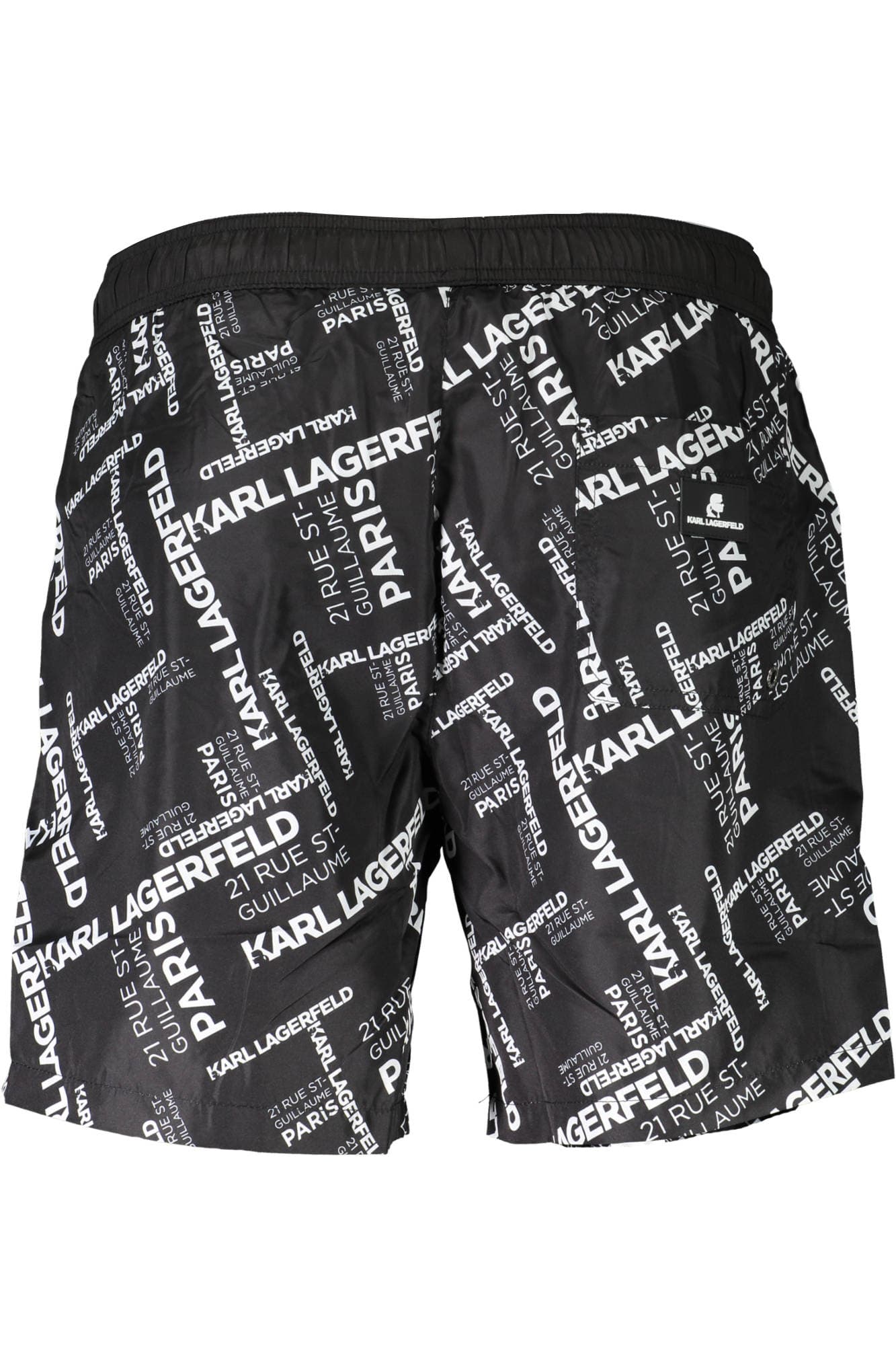 KARL LAGERFELD BEACHWEAR COSTUME PARTE SOTTO UOMO NERO - Miniatura 2