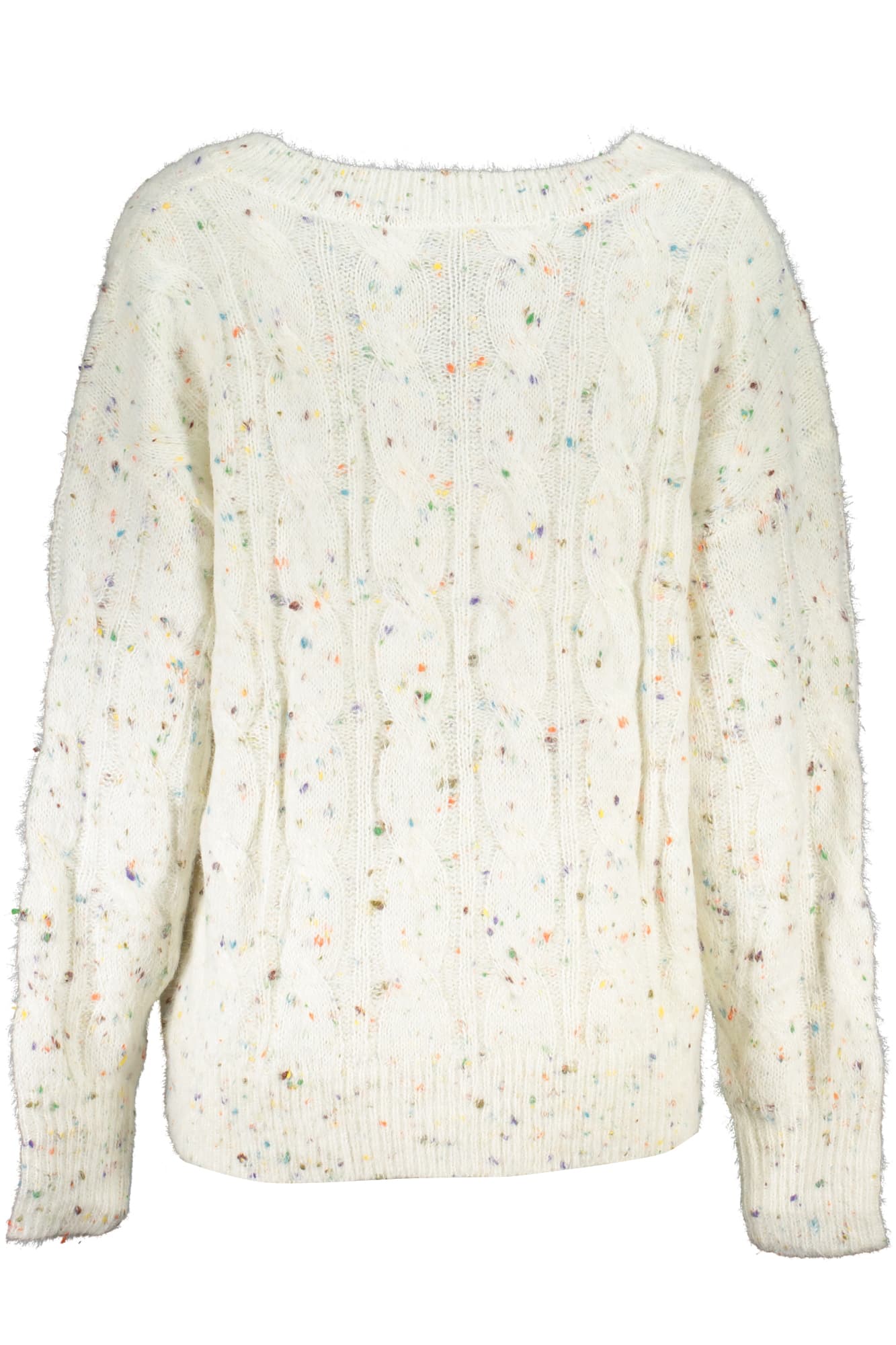 DESIGUAL MAGLIONE DONNA BIANCO - Miniatura 2
