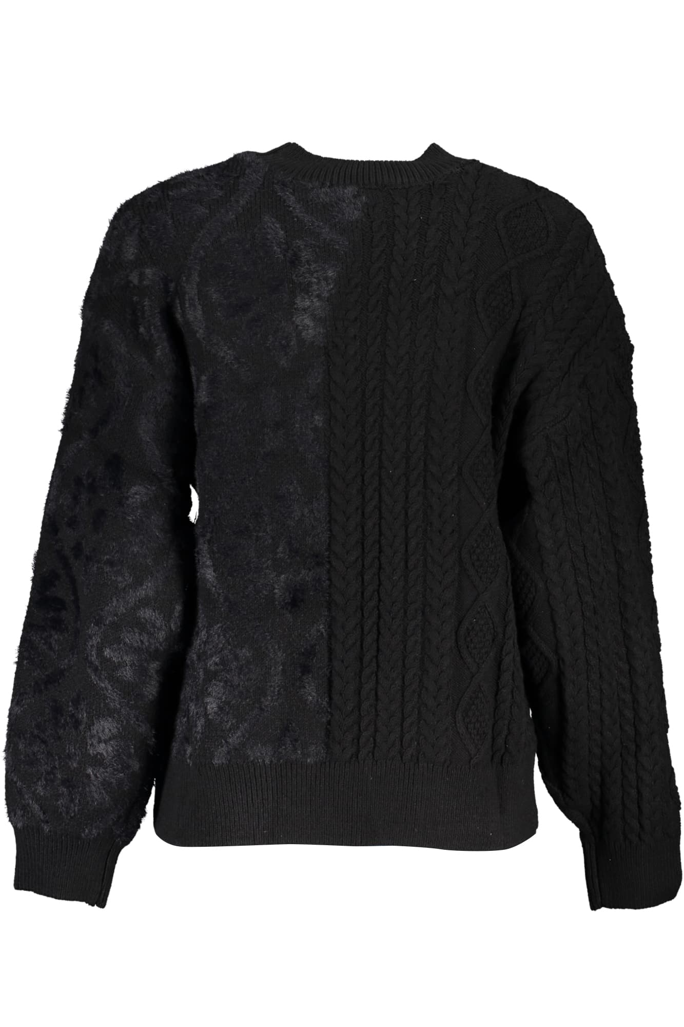 DESIGUAL MAGLIONE DONNA NERO - Miniatura 2