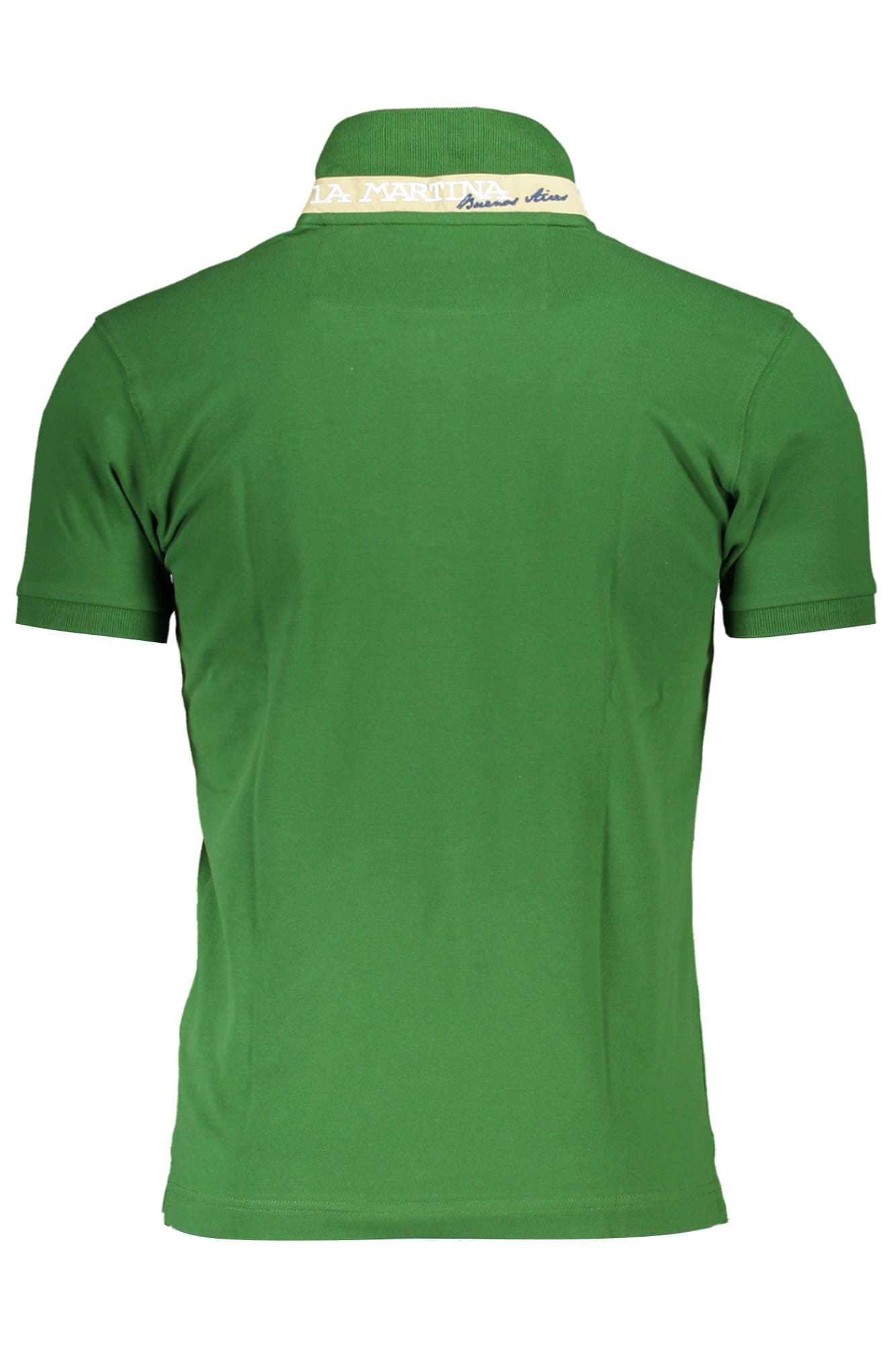 LA MARTINA POLO MANICHE CORTE UOMO VERDE - Miniatura 3