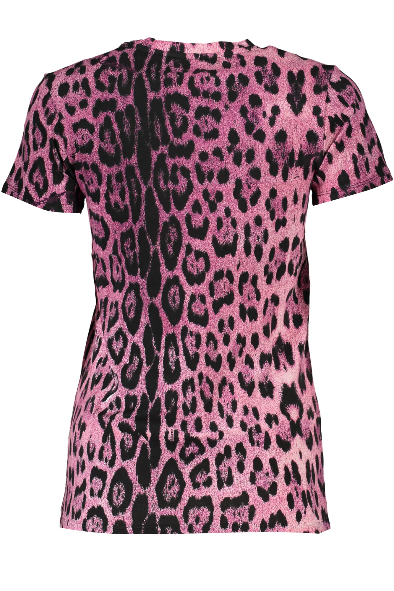 CAVALLI CLASS T-SHIRT MANICHE CORTE DONNA ROSA - Miniatura 2