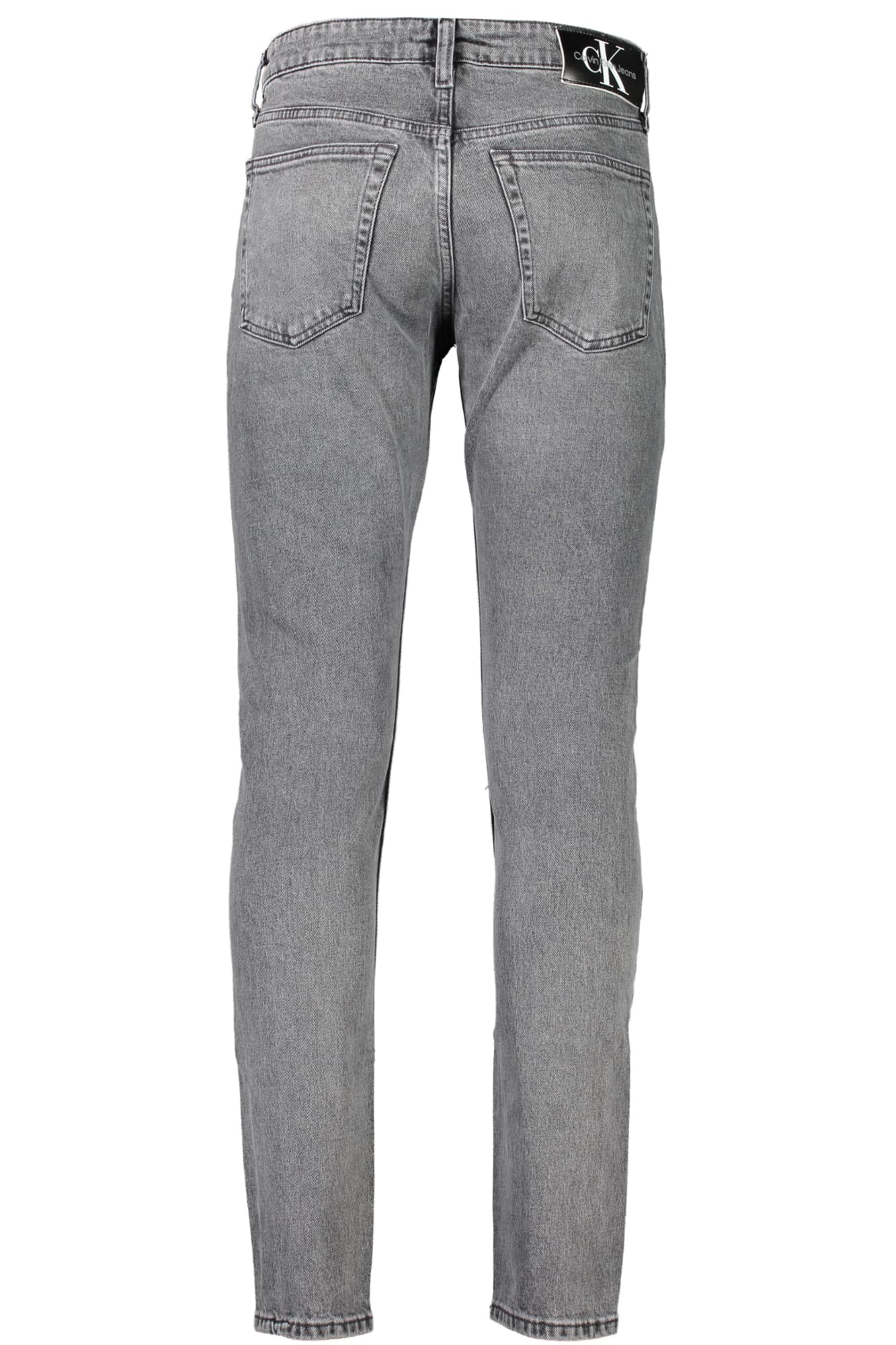 CALVIN KLEIN JEANS DENIM UOMO GRIGIO - Miniatura 2