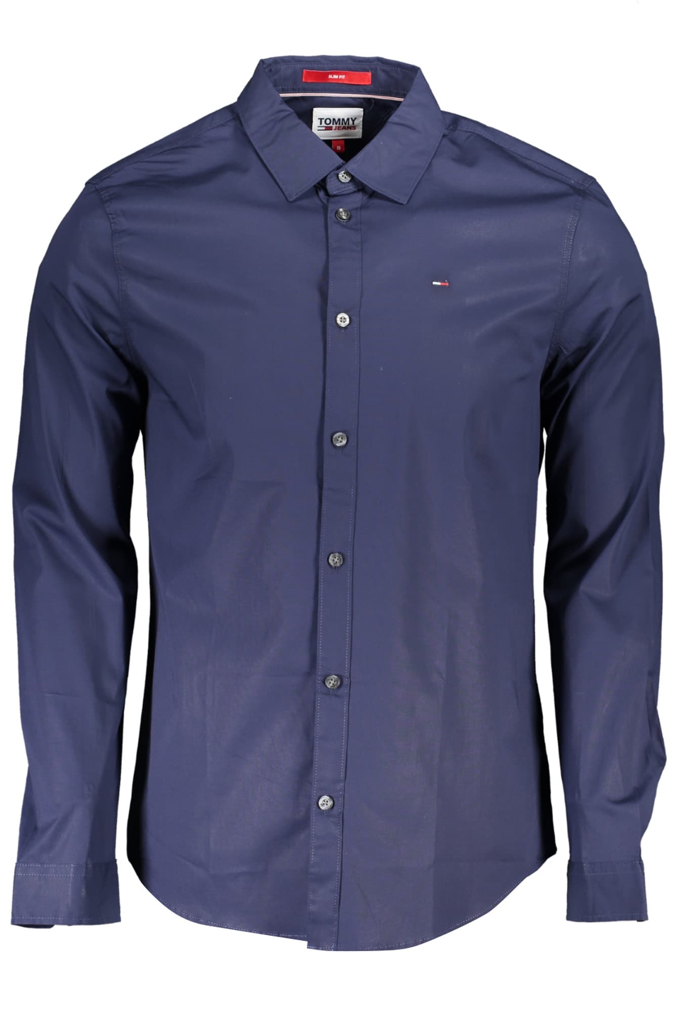TOMMY HILFIGER CAMICIA MANICHE LUNGHE UOMO BLU - Miniatura 3