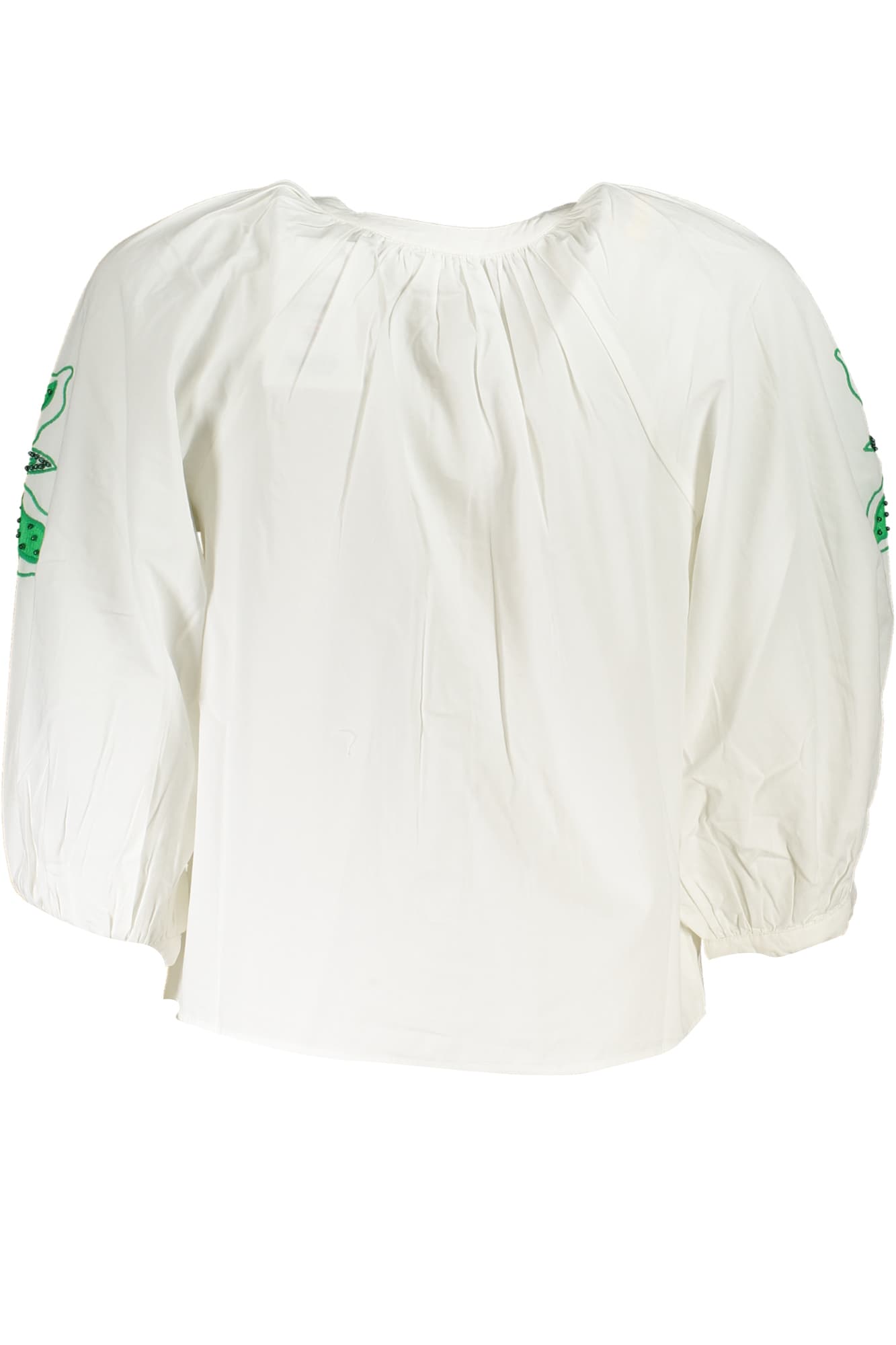 DESIGUAL CAMICIA MANICHE LUNGHE DONNA BIANCO - Miniatura 2