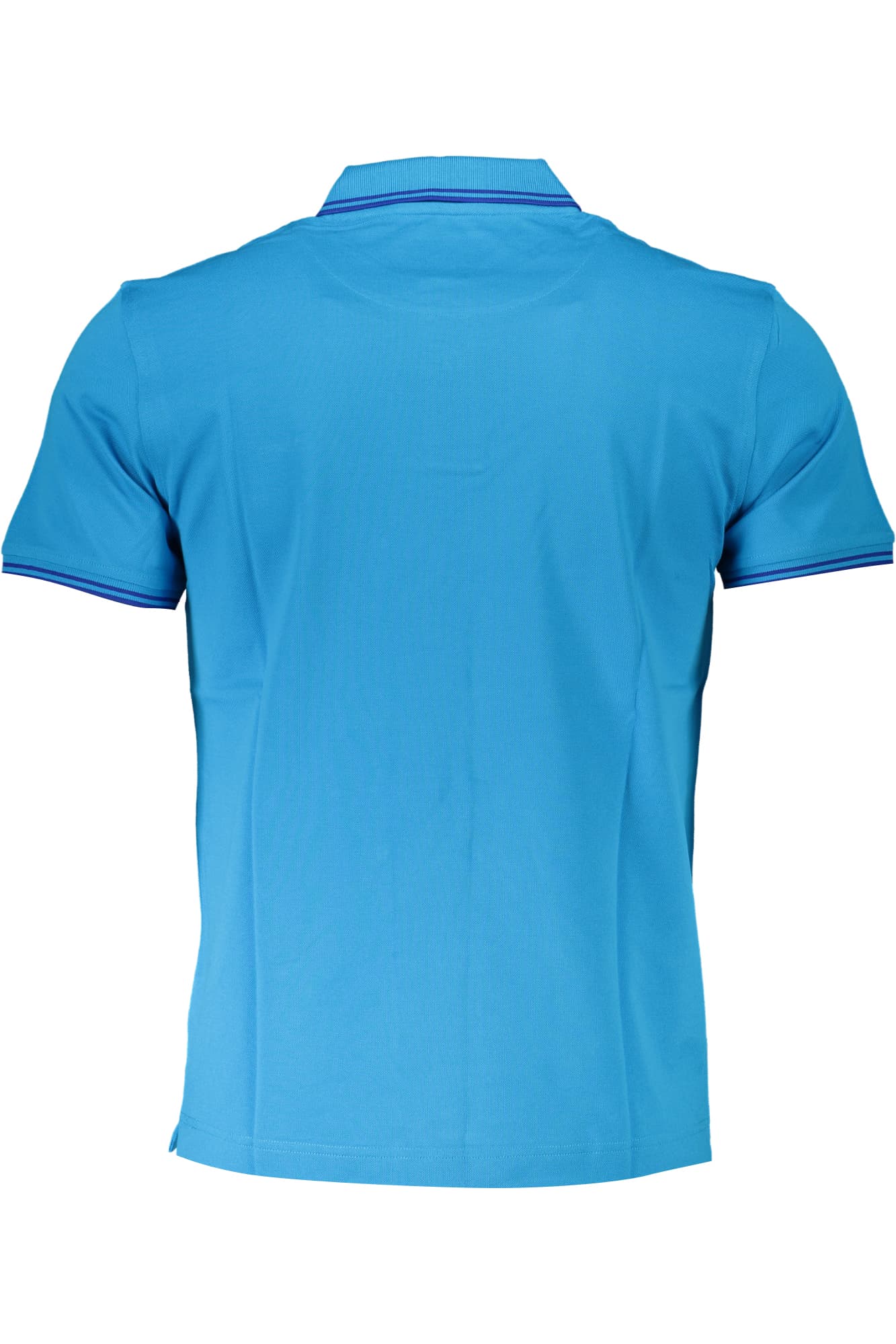 HARMONT & BLAINE POLO MANICHE CORTE UOMO AZZURRO - Miniatura 2