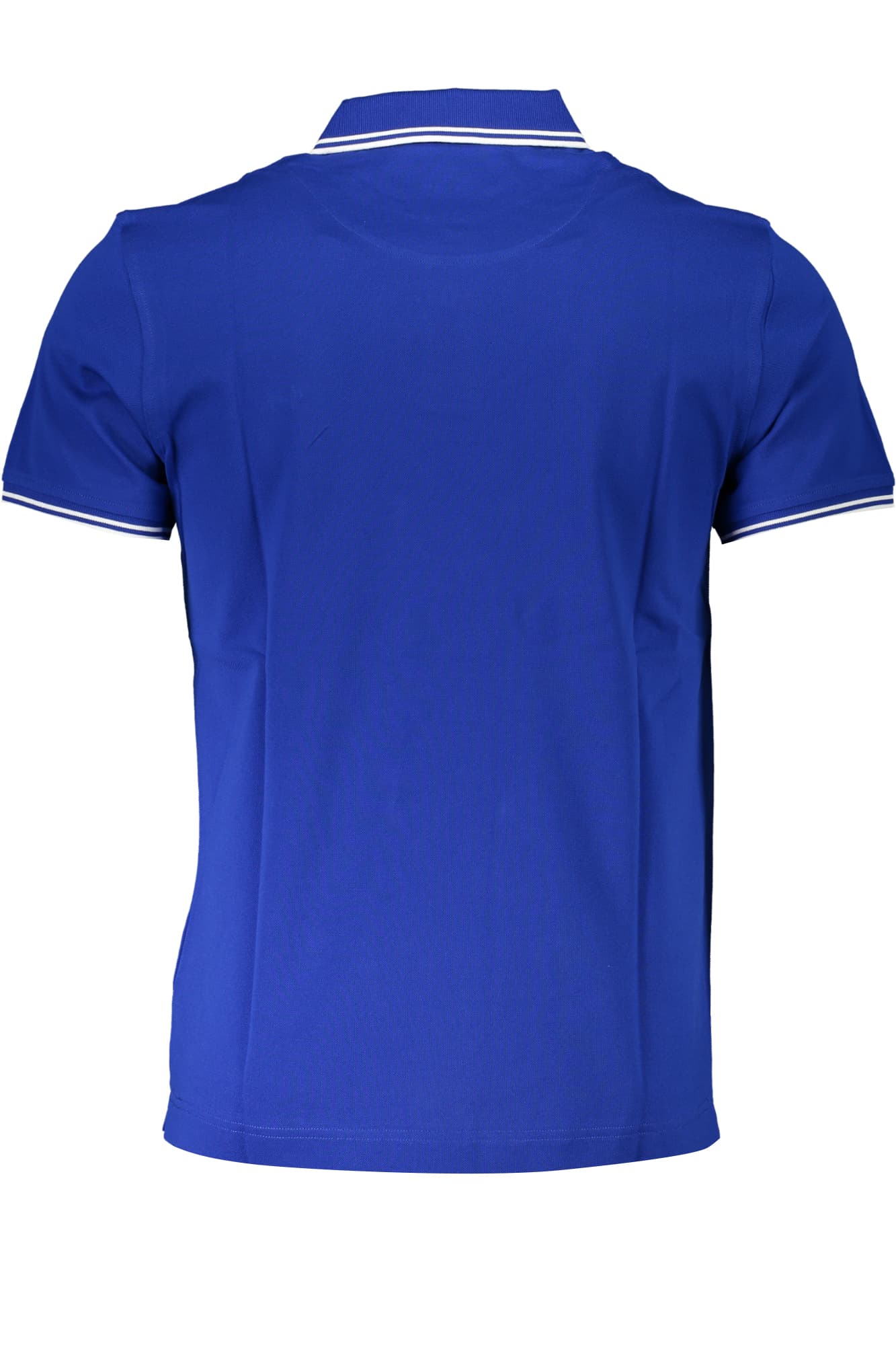 HARMONT & BLAINE POLO MANICHE CORTE UOMO BLU - Miniatura 2