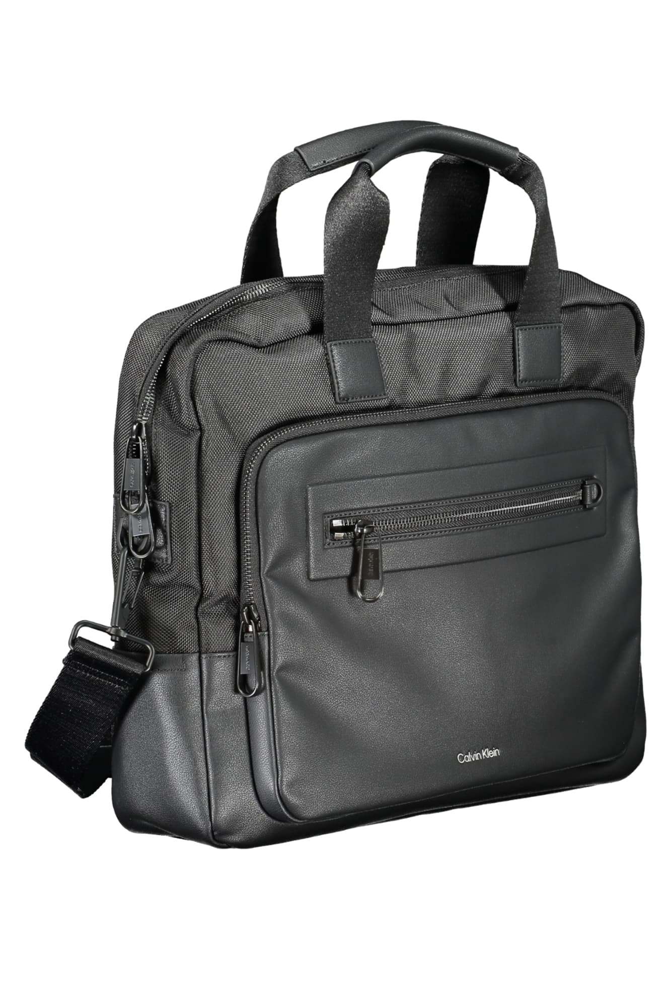 CALVIN KLEIN CARTELLA UOMO NERO - Miniatura 3