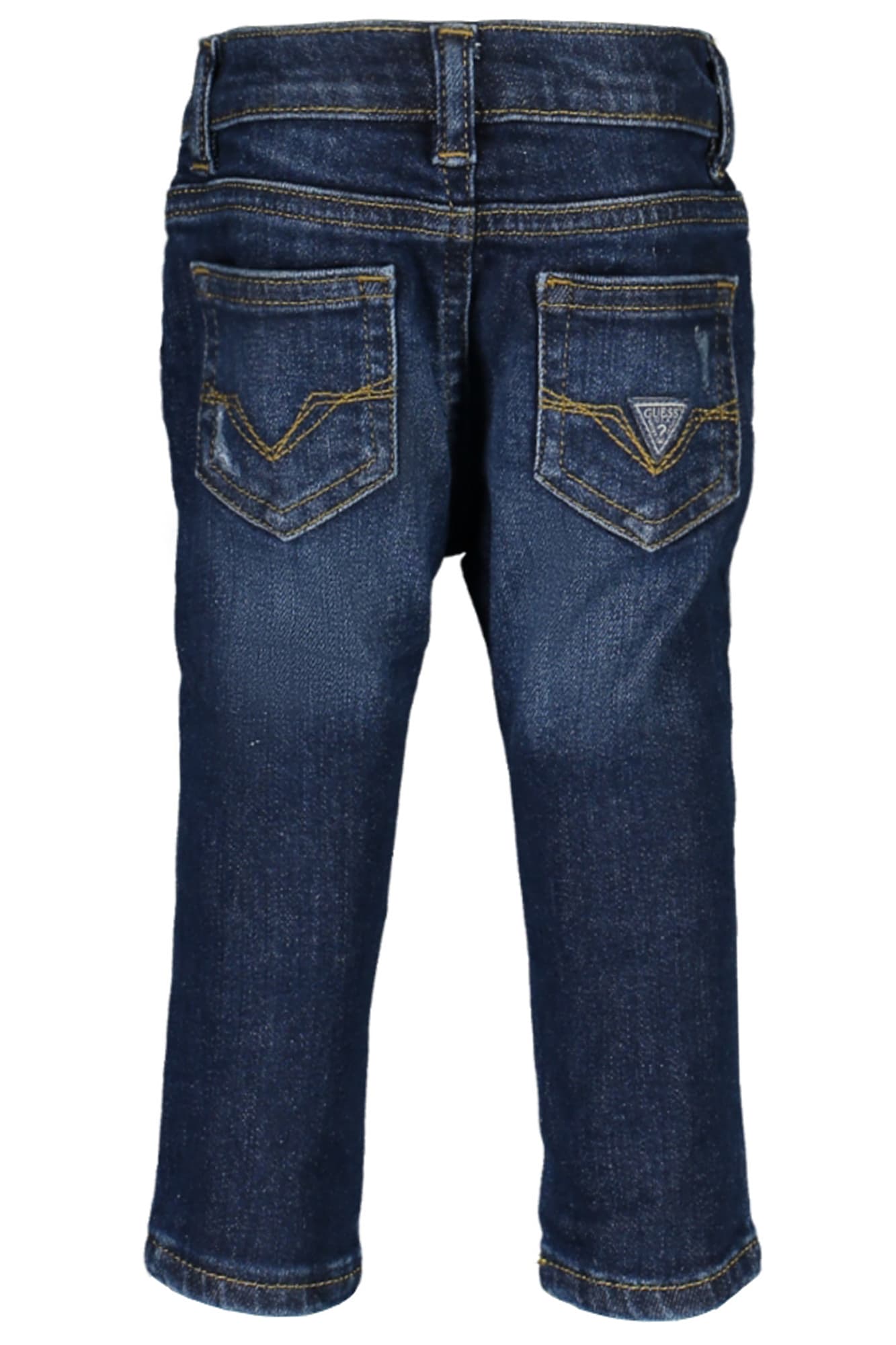 GUESS JEANS JEANS DENIM BAMBINO BLU - Miniatura 2