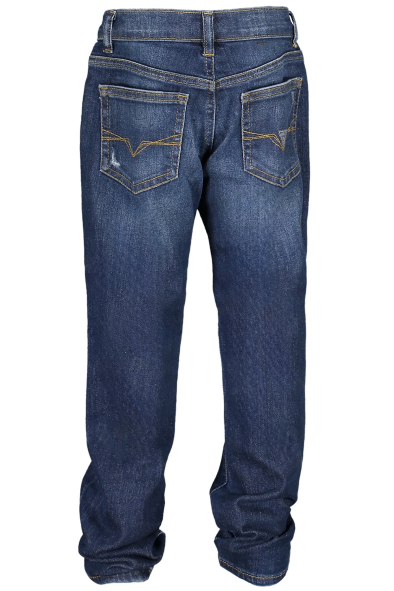 GUESS JEANS JEANS DENIM BAMBINO BLU - Miniatura 3