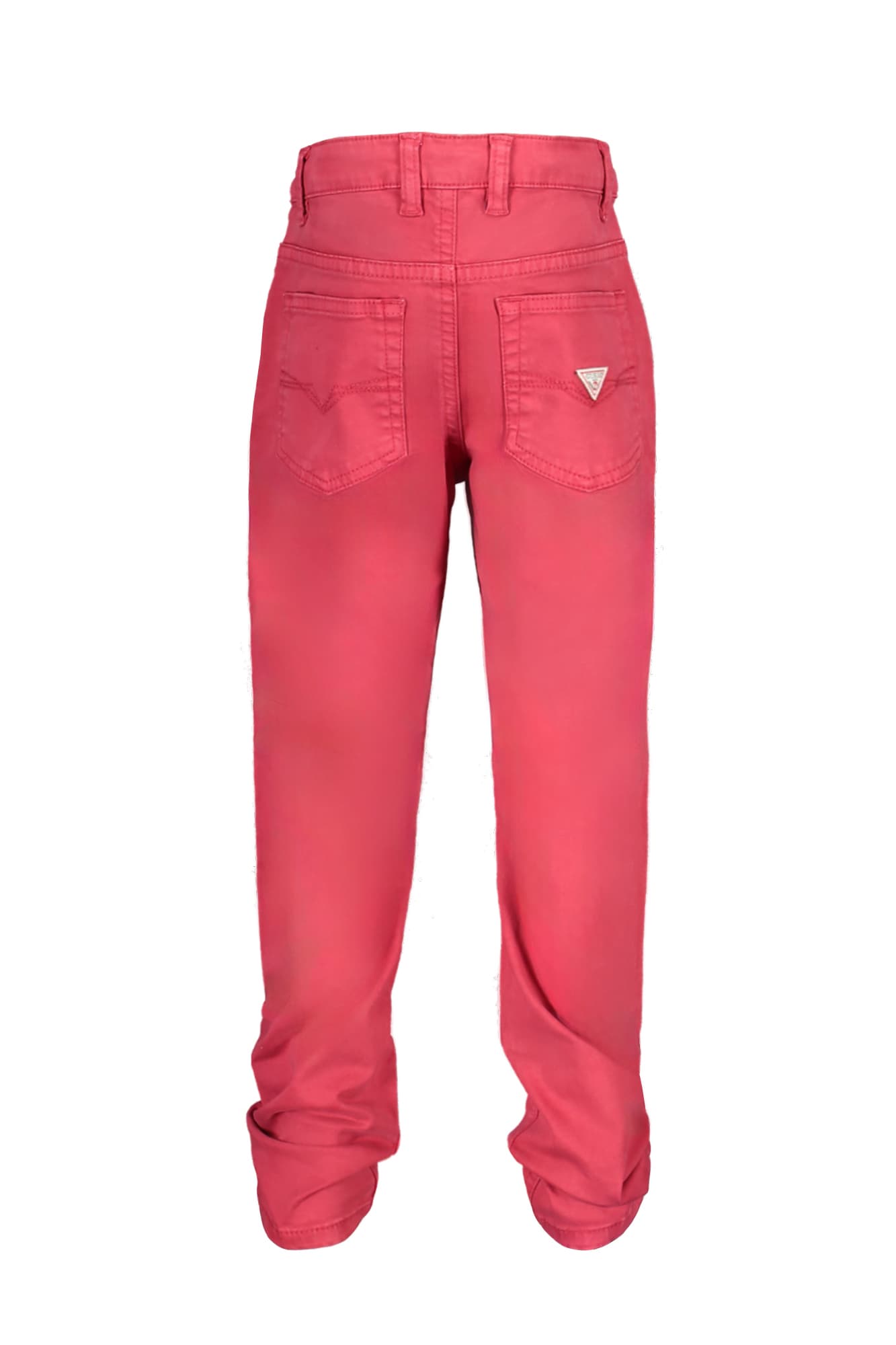 GUESS JEANS PANTALONE BAMBINO ROSSO - Miniatura 3