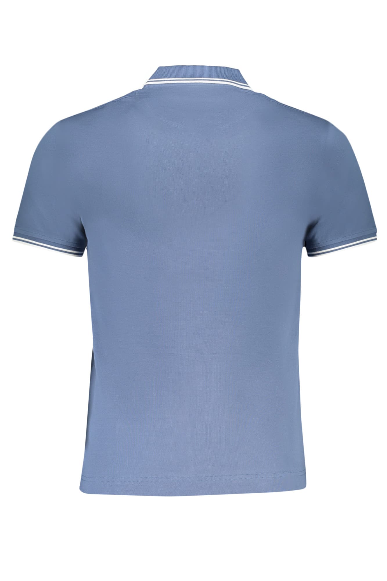 HARMONT & BLAINE POLO MANICHE CORTE UOMO BLU - Miniatura 2
