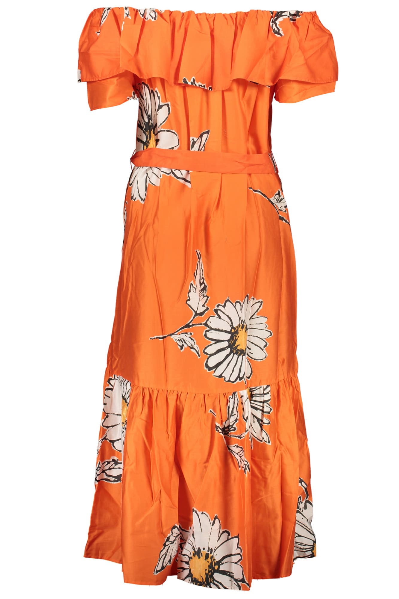 DESIGUAL ABITO LUNGO DONNA ARANCIO - Miniatura 2