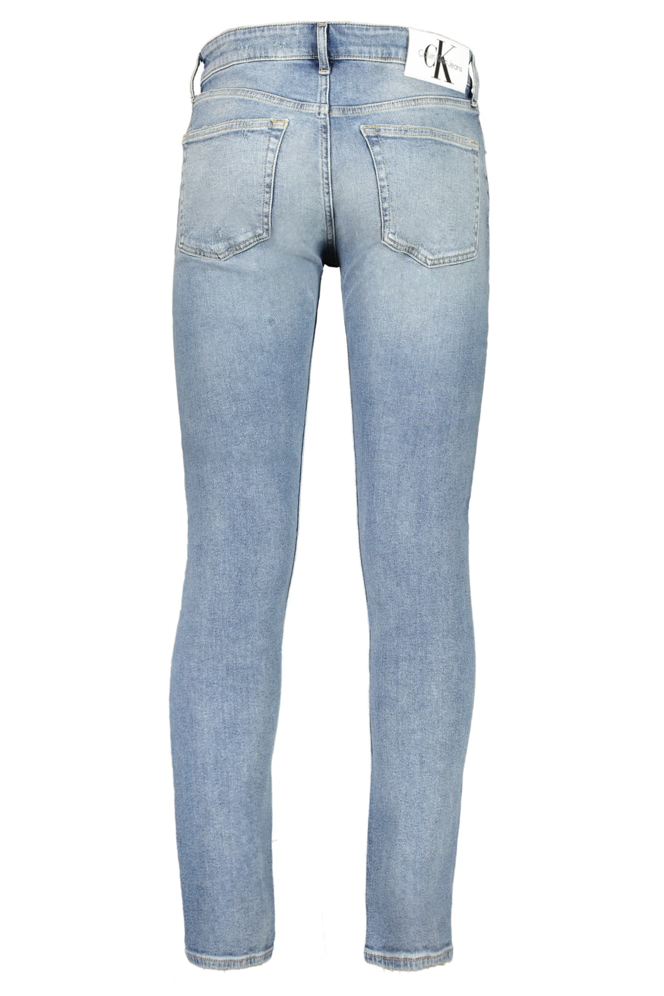 CALVIN KLEIN JEANS DENIM UOMO BLU - Miniatura 2