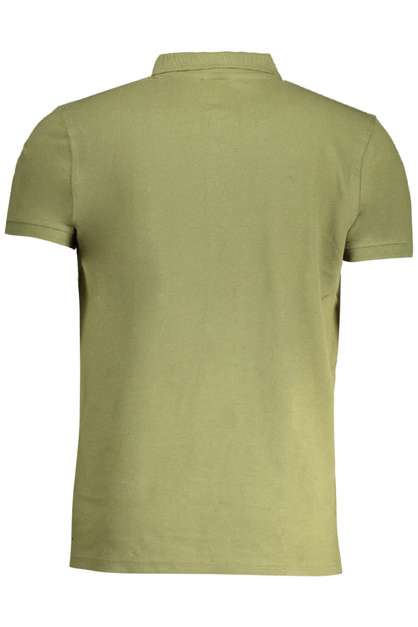 CAVALLI CLASS POLO MANICHE CORTE UOMO VERDE - Miniatura 2