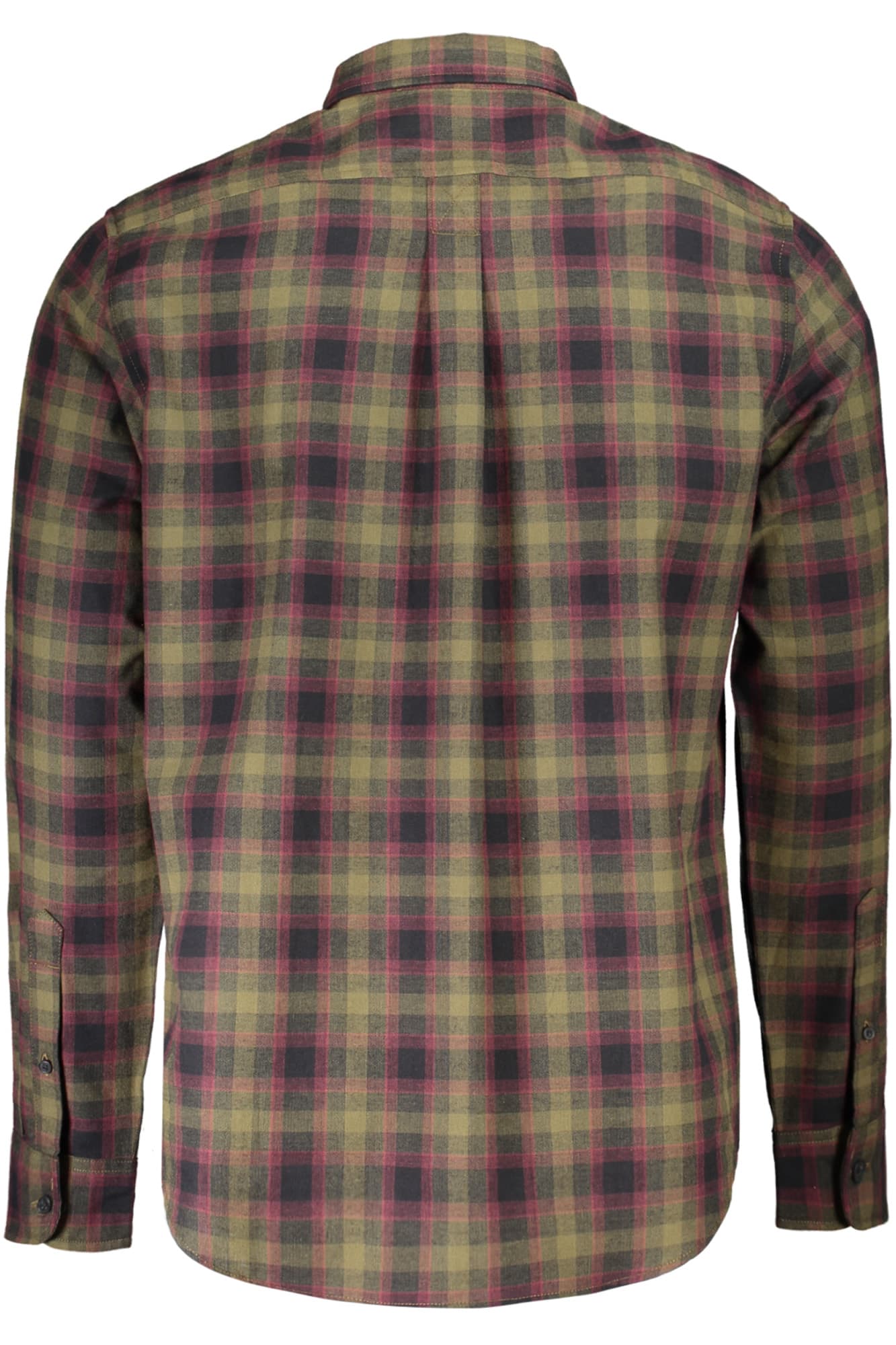 TIMBERLAND CAMICIA MANICHE LUNGHE UOMO VERDE - Miniatura 2