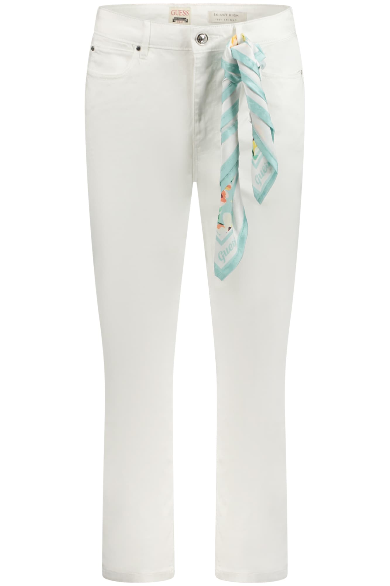 GUESS JEANS JEANS DENIM DONNA BIANCO
